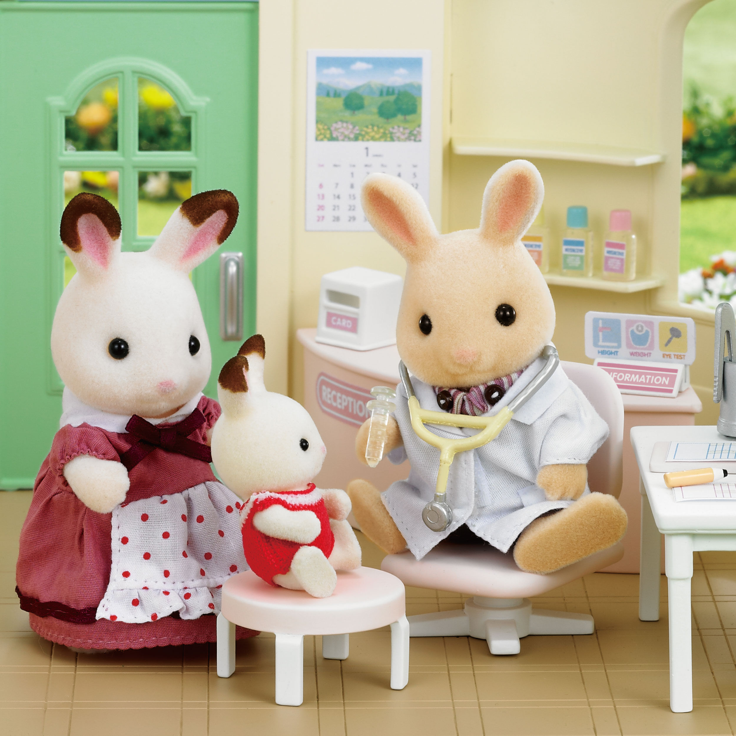 森のお医者さん / お店屋さん・お医者さん - シルバニア