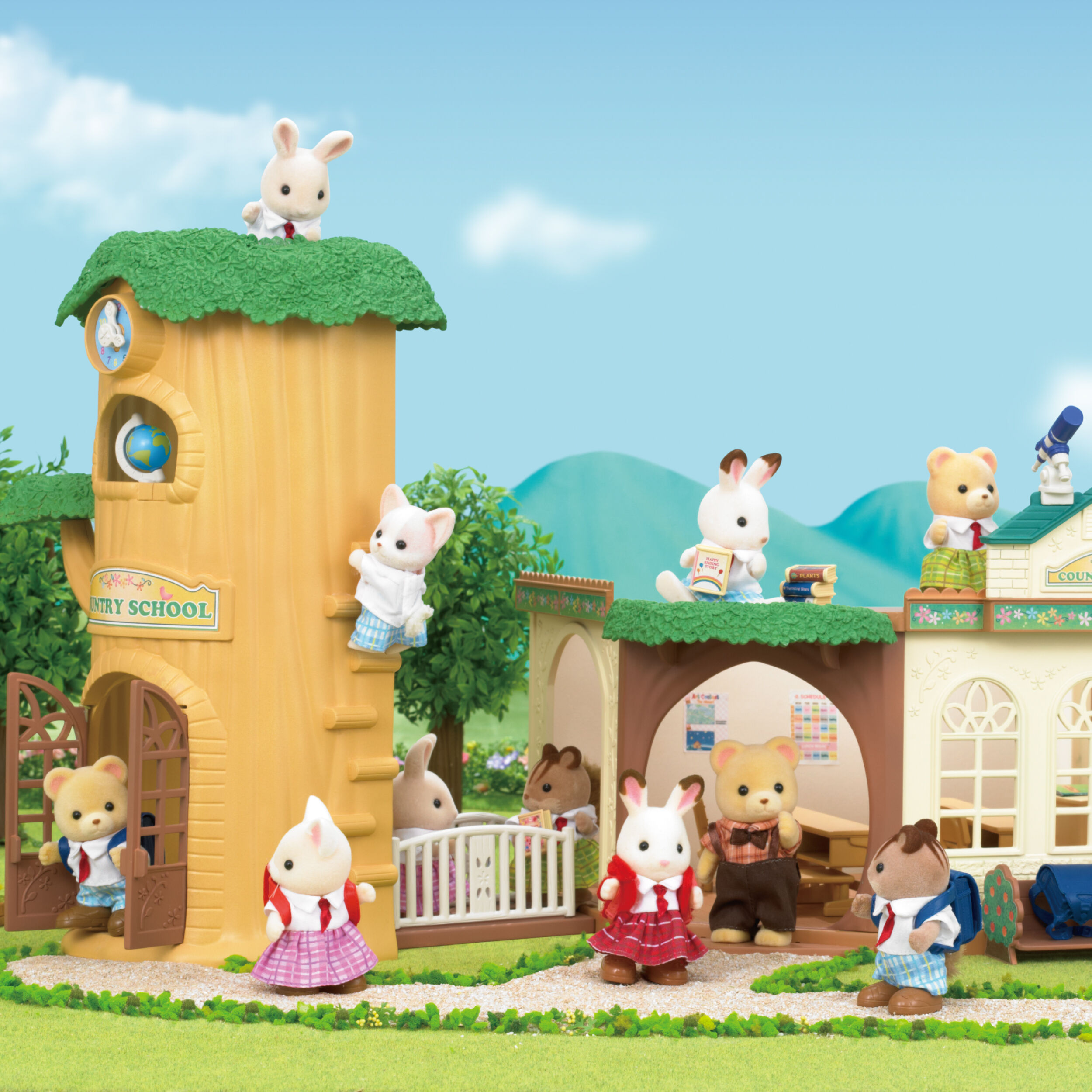  特価ブログのポータルサイト 森の木の学校 / ほいくえん・ようちえん・学校 - シルバニア シルバニアファミリー