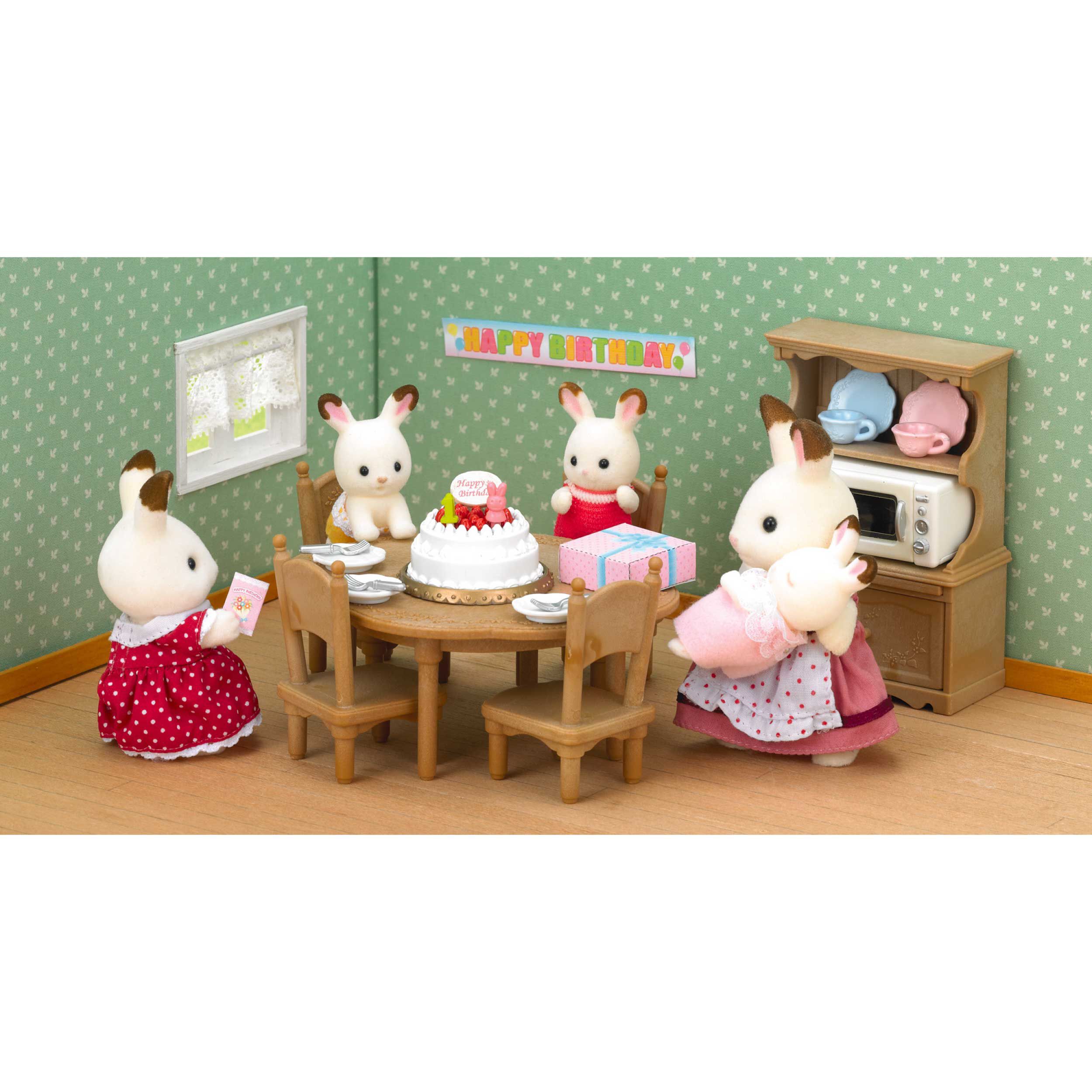 バースデーケーキセット / 小物・パーツ - シルバニアファミリー