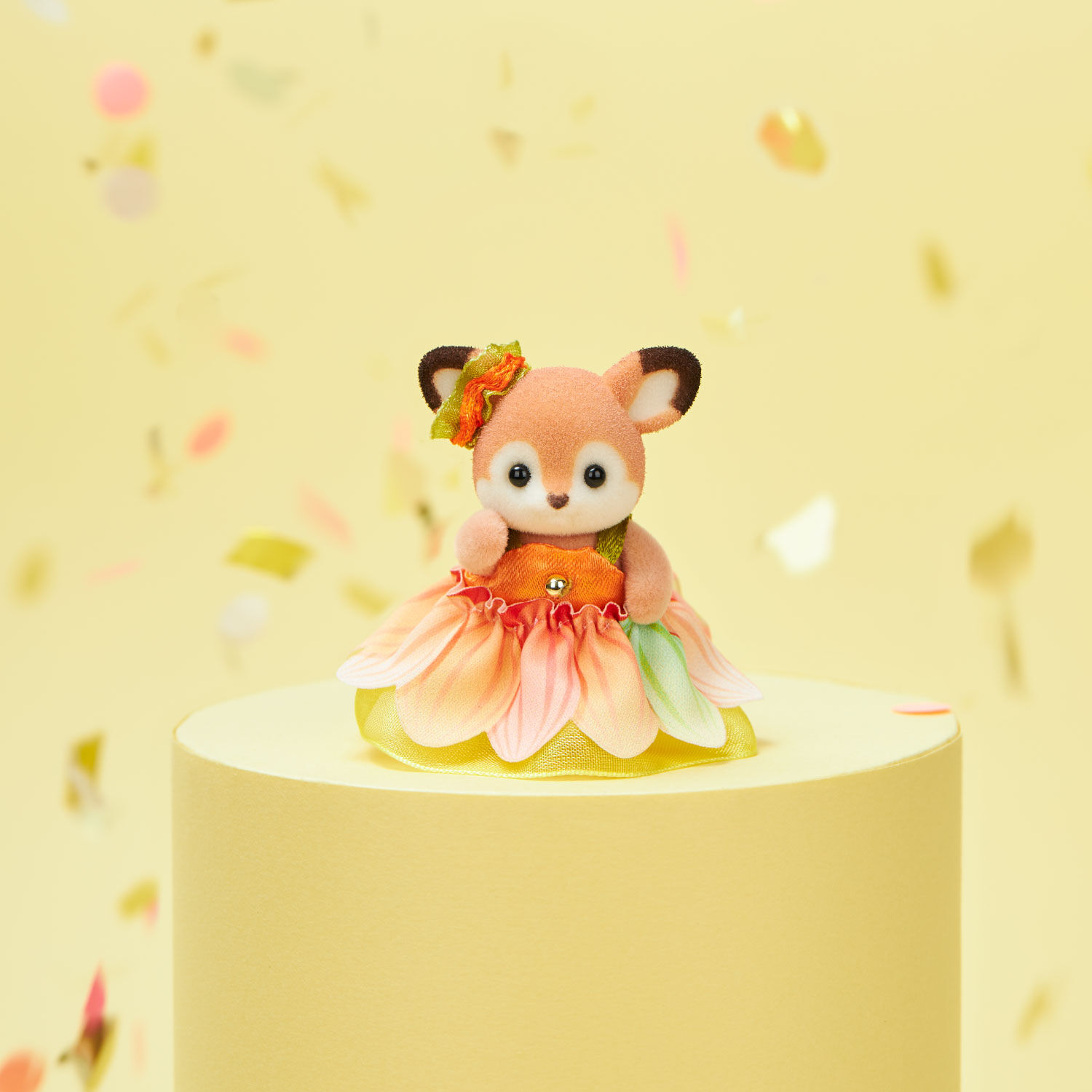 赤ちゃんトリオ（お花のドレス） / 赤ちゃん - シルバニアファミリー