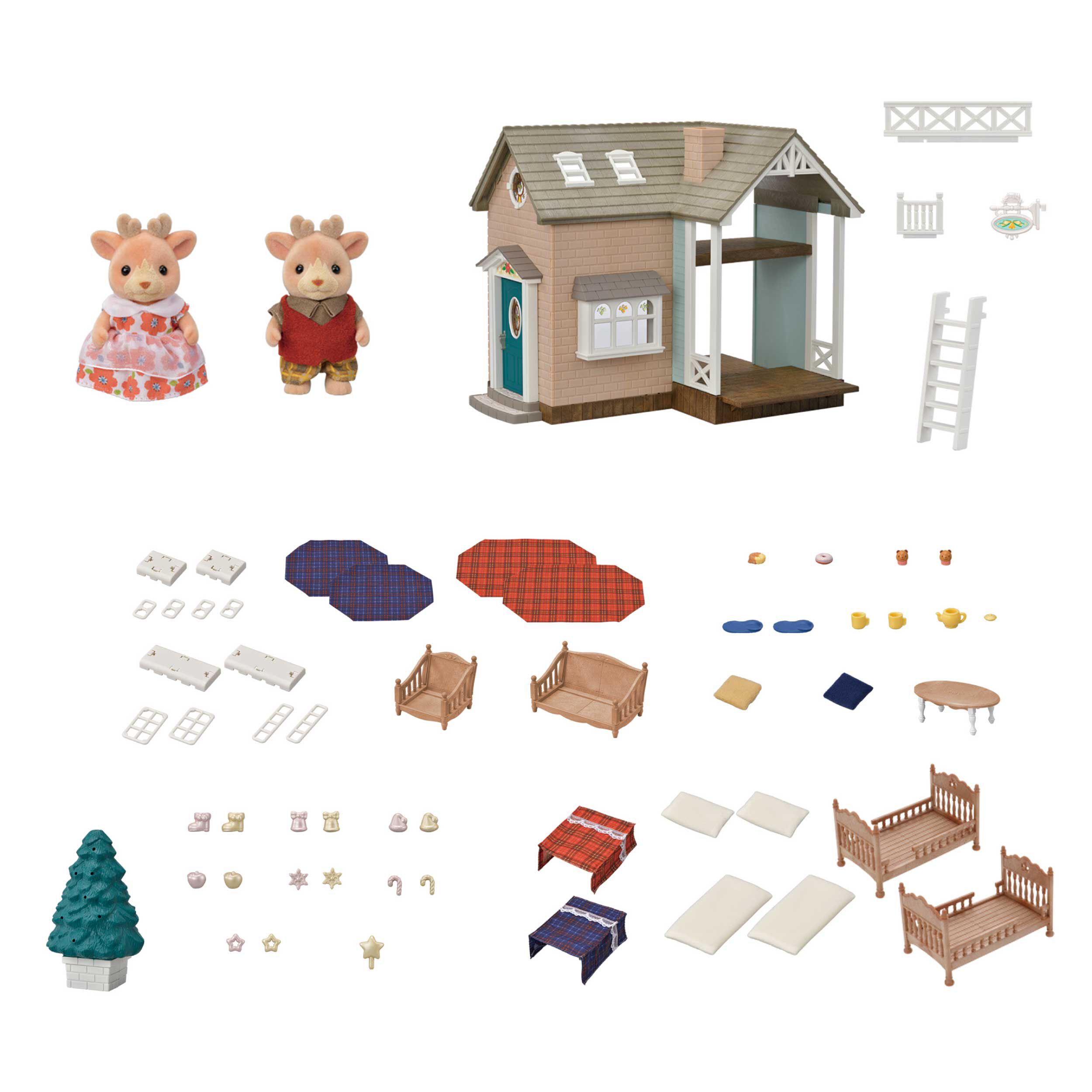 EPOCH - トナカイきょうだいとクリスマスホリデーロッジ☆新品未開封品☆ トナカイきょうだいとクリスマスホリデーロッジ / お家