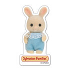 ステッカー　みるくウサギの赤ちゃん(ロンパース）, hi-res image number 0