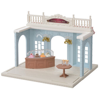 街のジェラートショップ