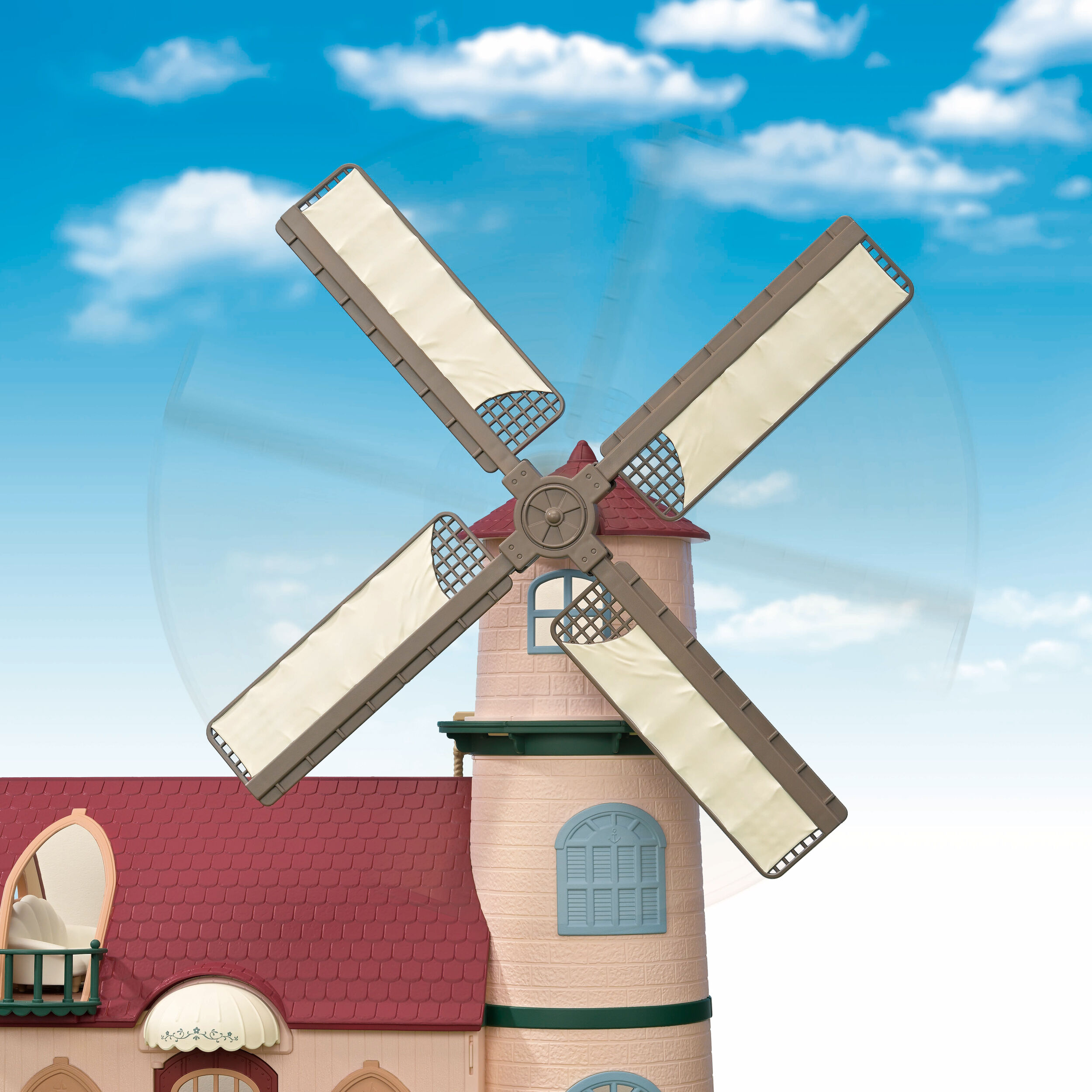 丘の上のしあわせの風車 -ハスキーのお兄さん＆赤ちゃん- / お家