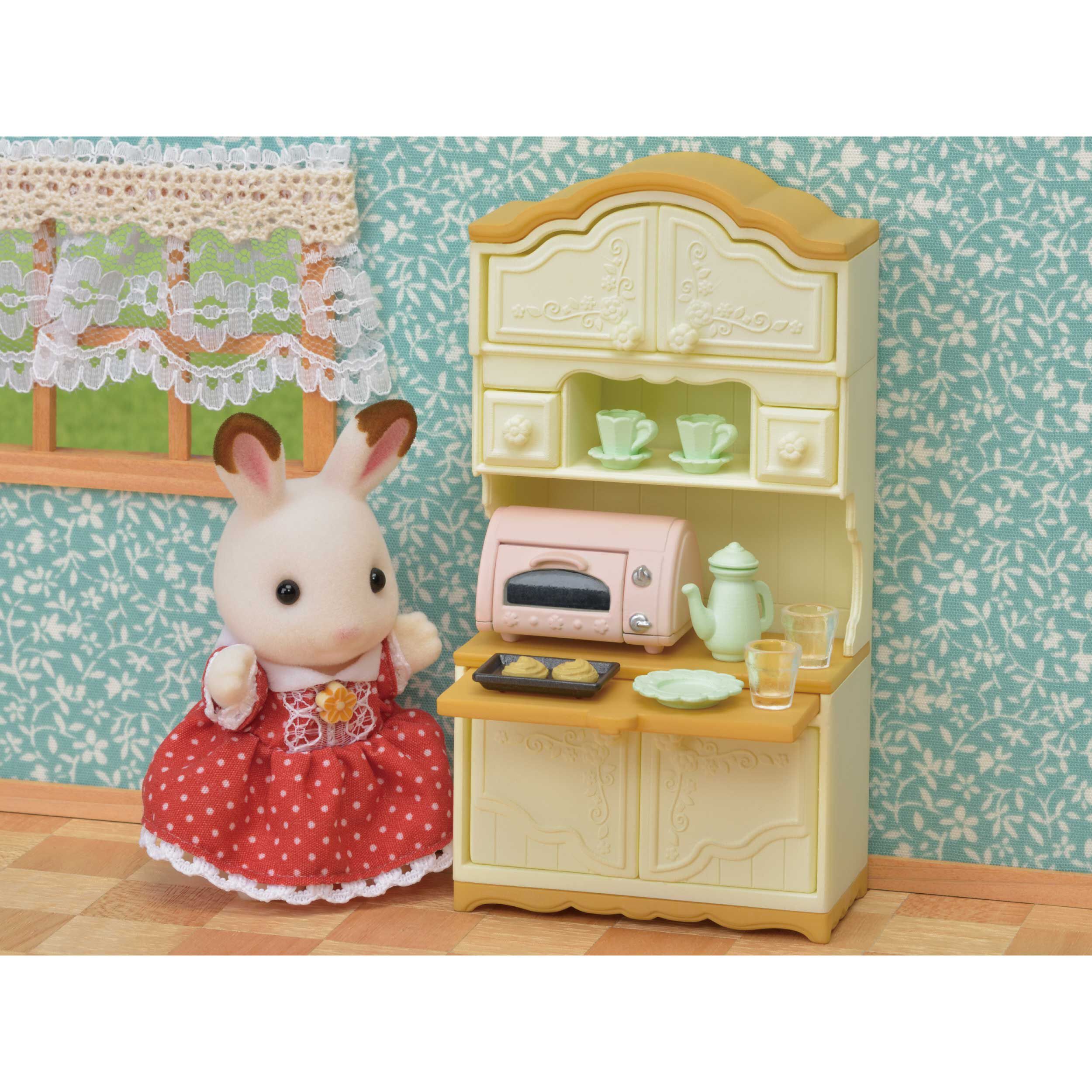 新作人気モデル / 食器棚・トースターセット 家具 シルバニアファミリー - シルバニアファミリー