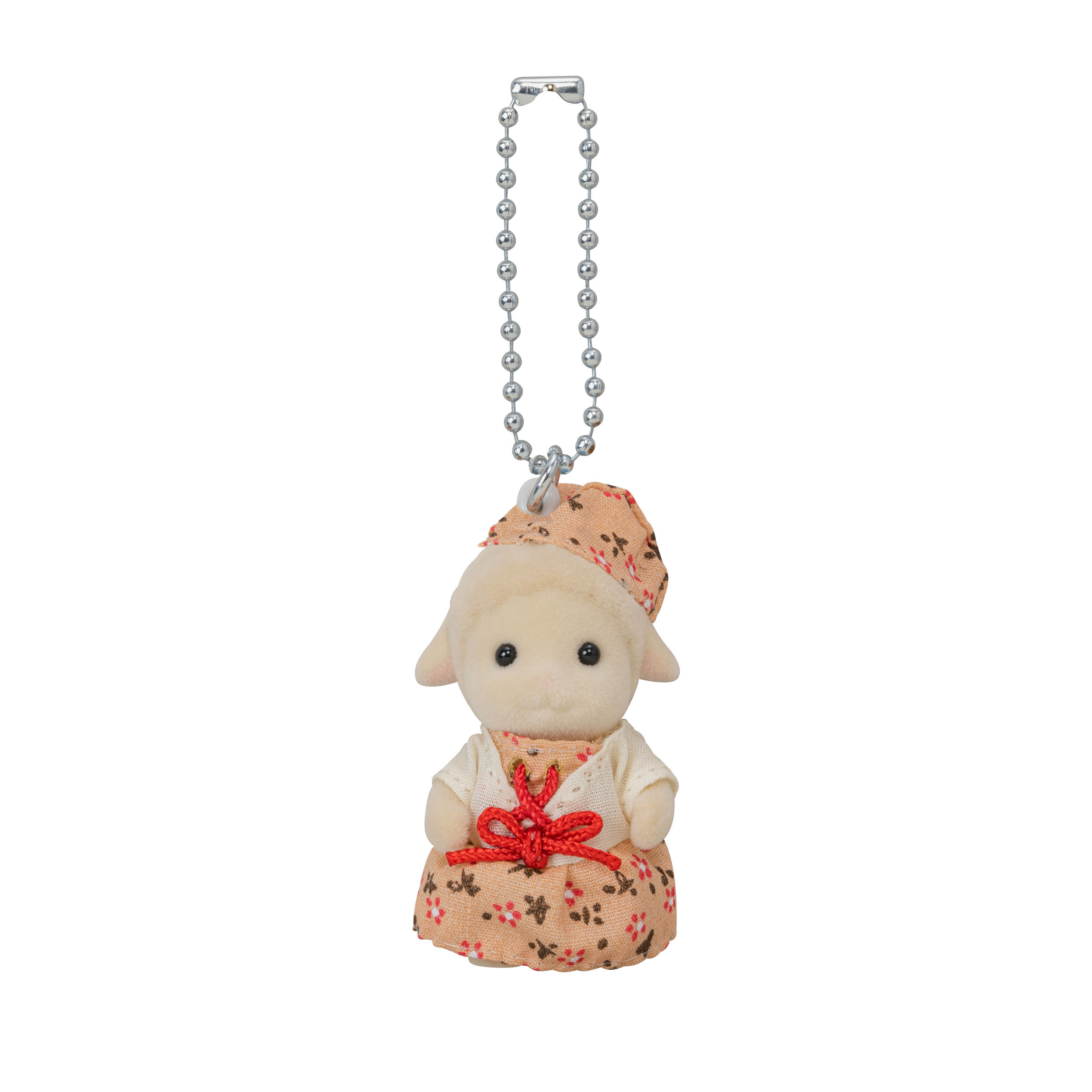 ヒツジキーホルダー(ピンクのワンピース） / 雑貨・生活用品・アパレル - シルバニアファミリーオンラインショップ