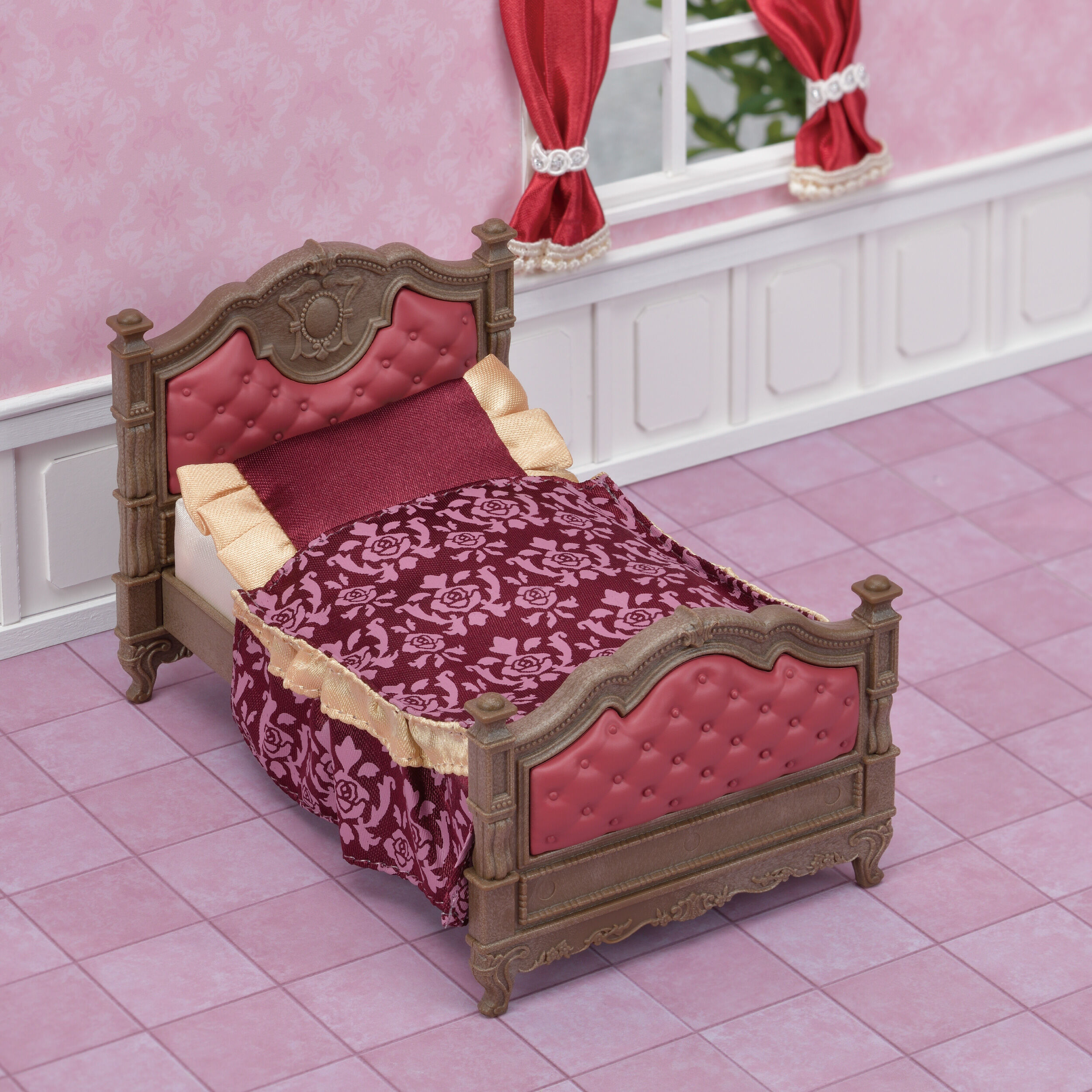 シルバニアファミリー Luxury Brass Bed 【海外】レア