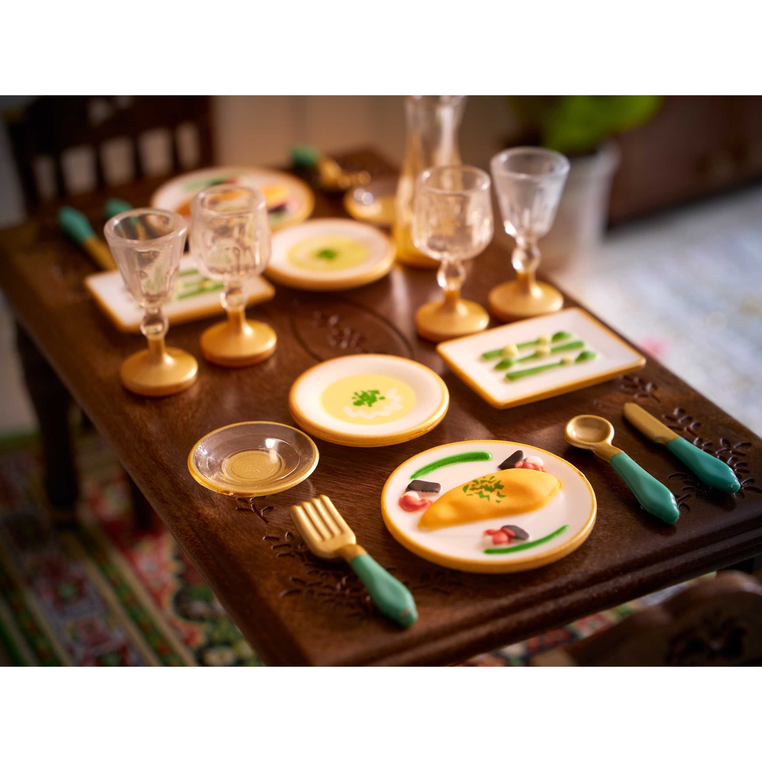 街のクラシックディナーセット / タウン - シルバニアファミリー