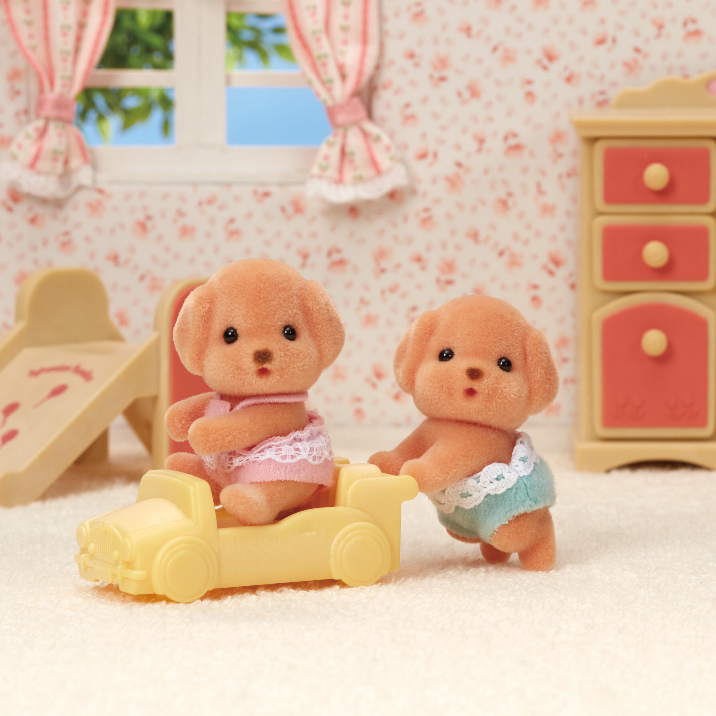 最安 トイプードルのふたごちゃん / 赤ちゃん - シルバニアファミリー キャラクターグッズ