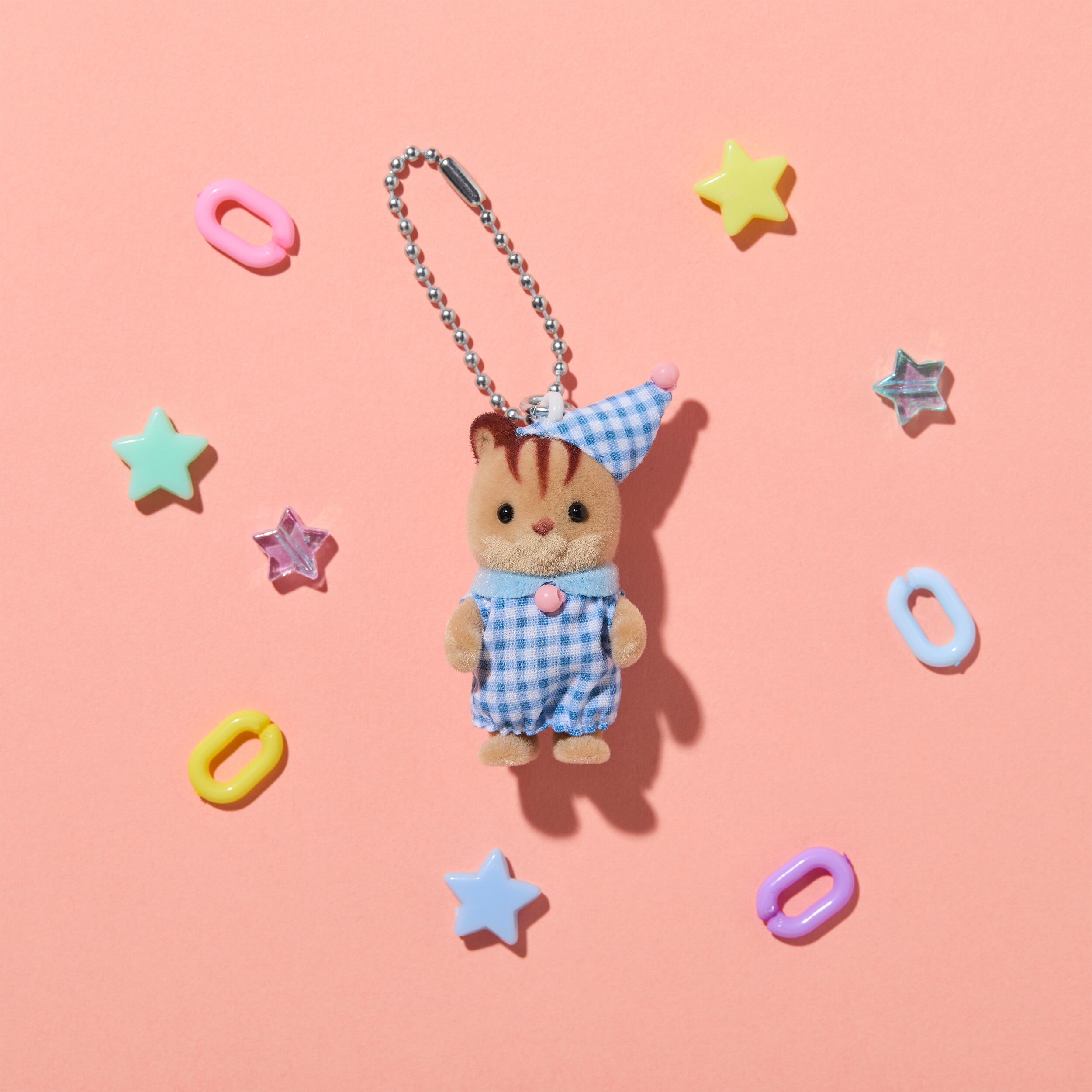 くるみリスキーホルダー(パジャマ) / 雑貨・生活用品・アパレル - シルバニアファミリーオンラインショップ