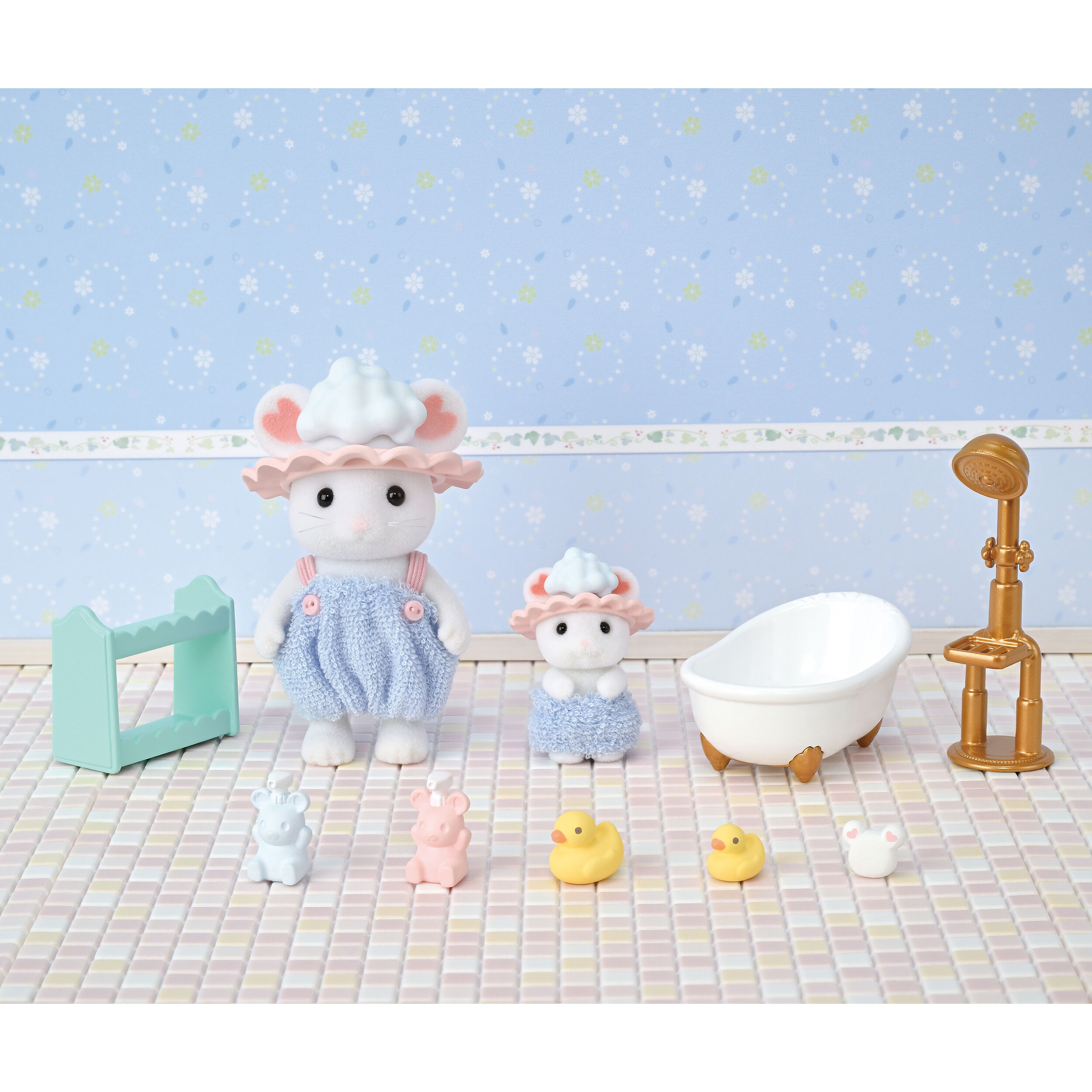 美品 シルバニアファミリー まとめセット 小物 バス 人形 置き物 家具 道具 シルバニアファミリー】sylvanianfamilies calicocritters