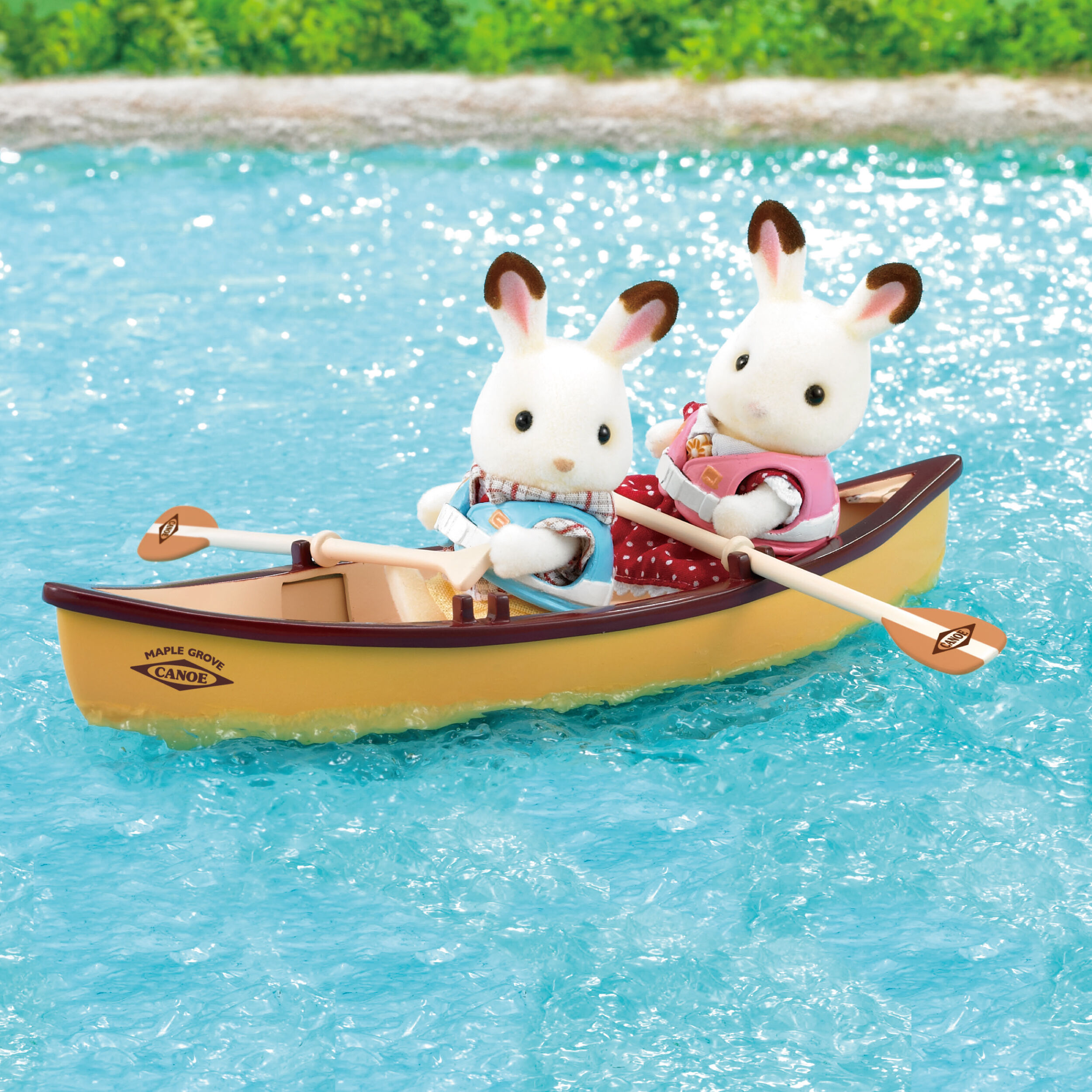 あおぞらカヌーセット / ファミリートリップ - シルバニアファミリー