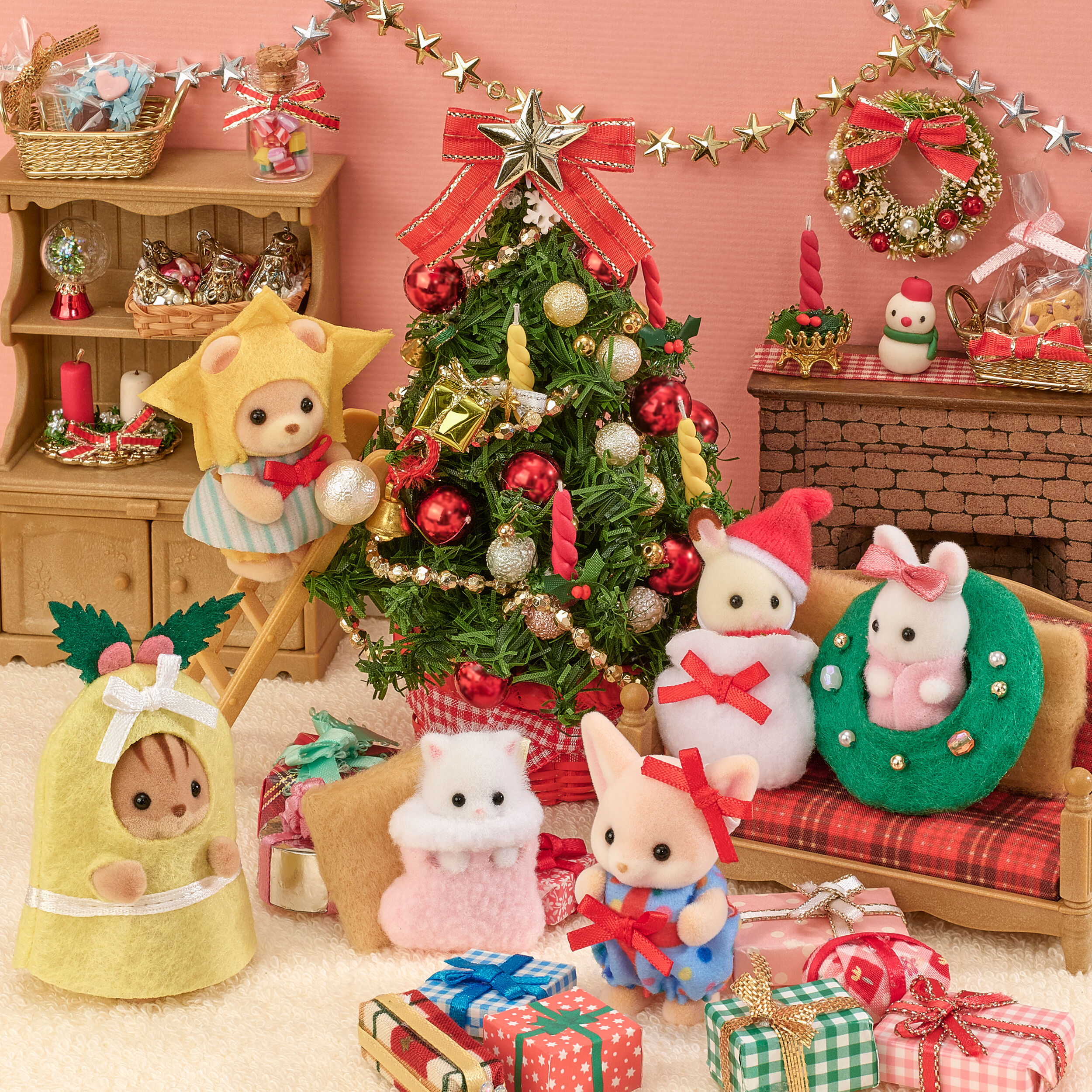 最新人気 / 赤ちゃんハッピークリスマスセット 人形 シルバニア - その他