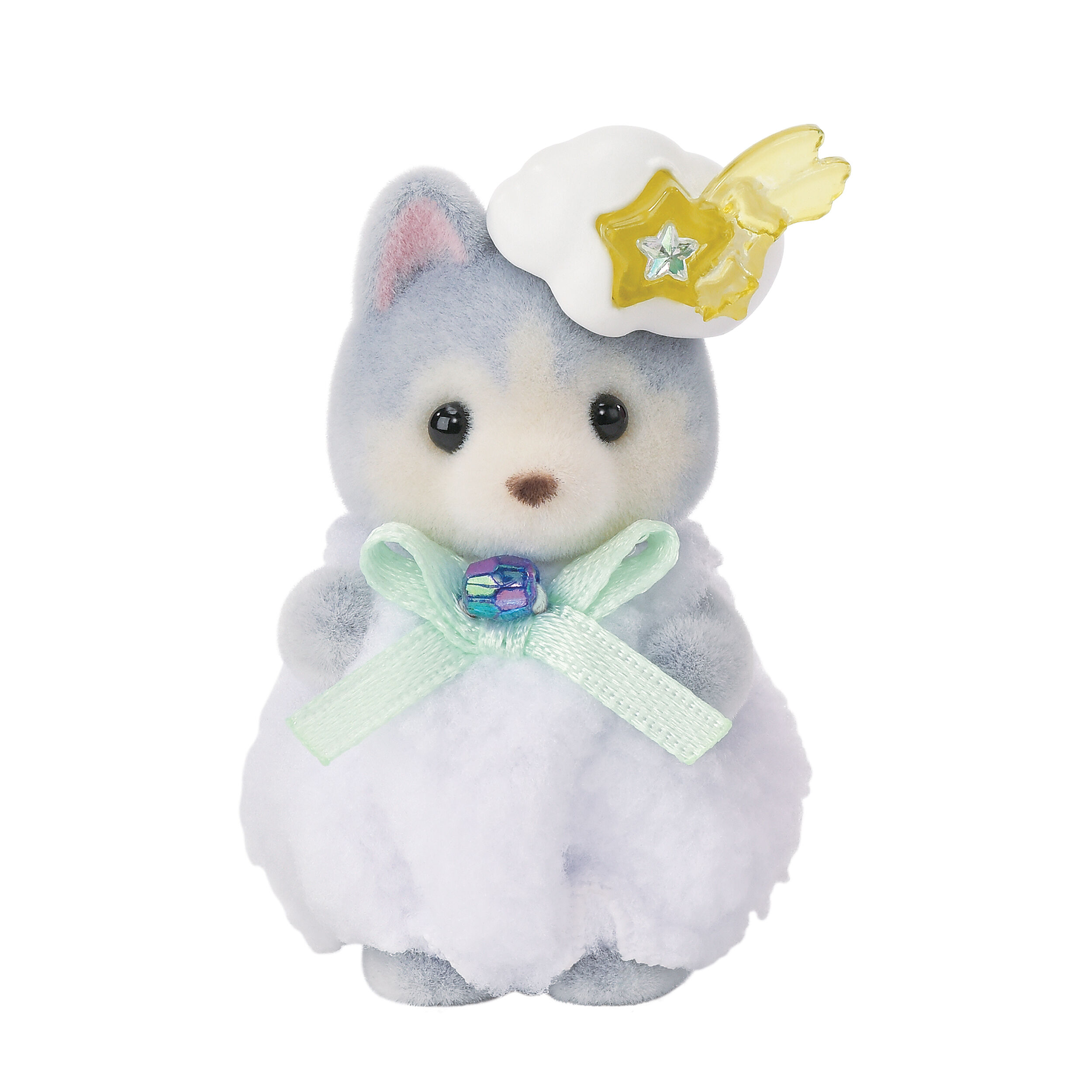 シルバニア　きなこ シルバニアファミリーキーチェーン ショコラウサギ＆フェネック