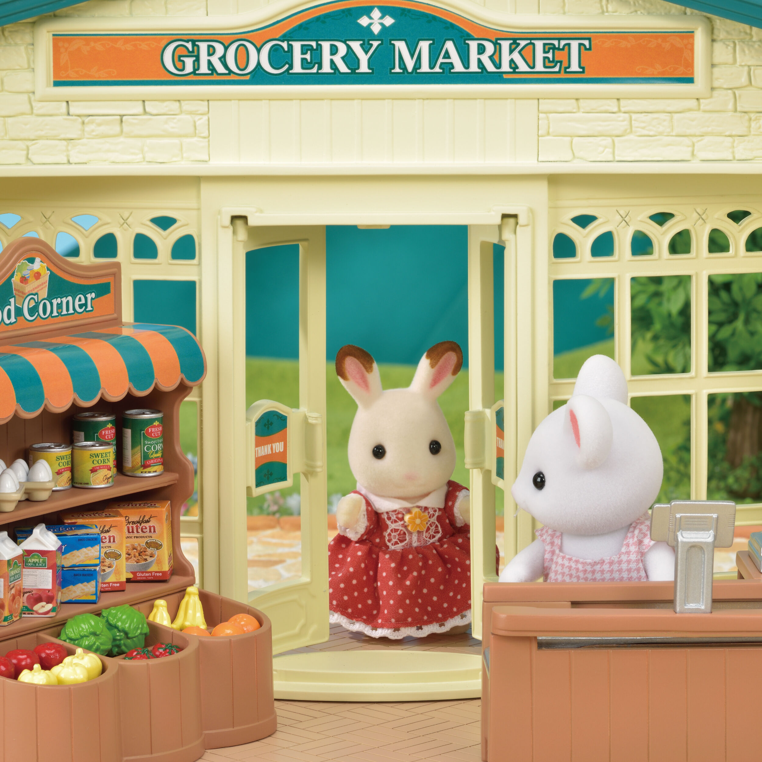Yahoo!オークション - シルバニアファミリー GROCERY STORE 「森