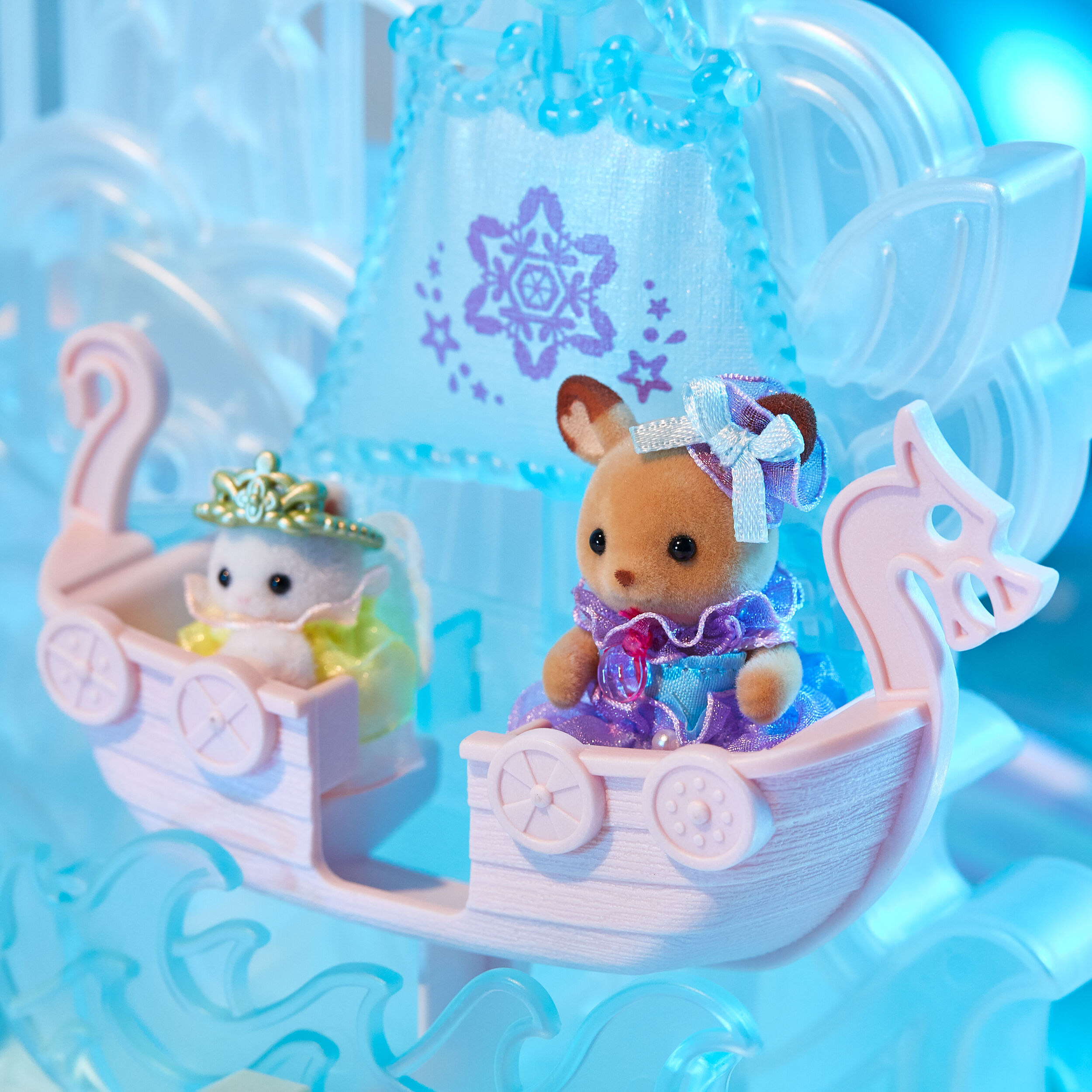卸し売り購入 お城のゆめいろゆうえんち -ペンギン赤ちゃんのスノーパーティー シルバニアファミリー