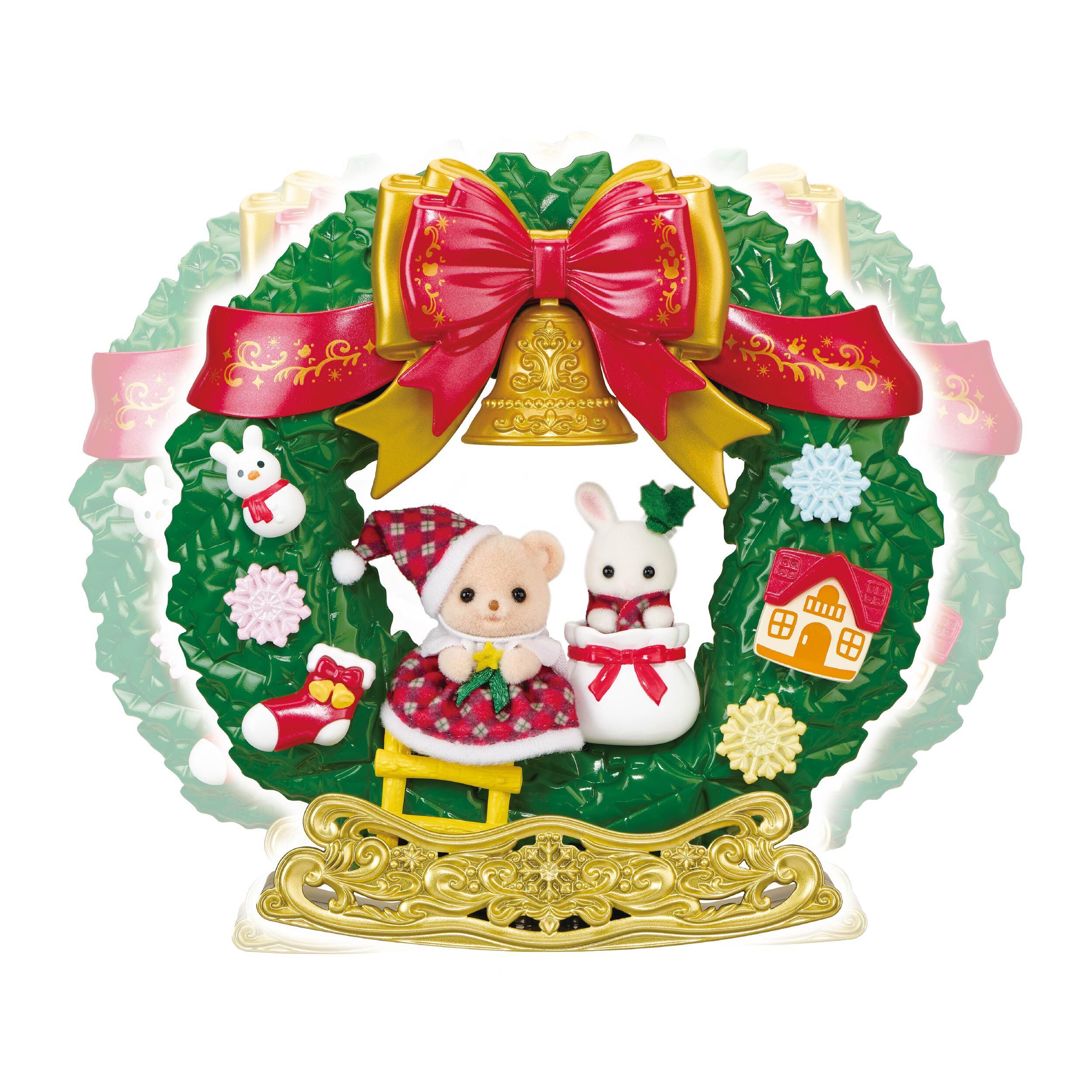 シルバニア　初期　ハンドメイド　クリスマスリース　シルバニアファミリー　リス 4905040162786_l_04.jpg?sw=750&