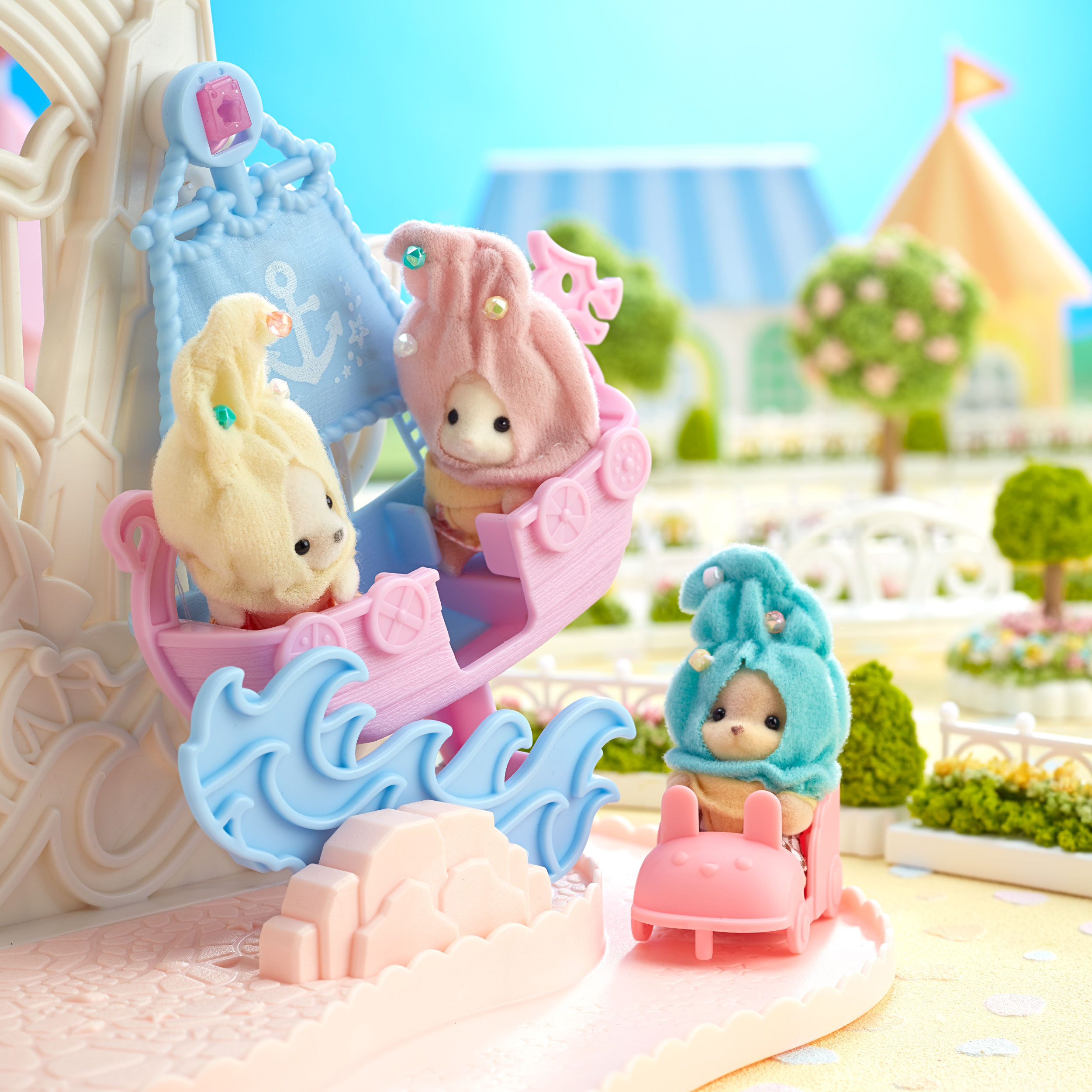 価格は安く 赤ちゃんトリオ（ソフトクリーム） / 人形・家具 - シルバニア ブシロードその他