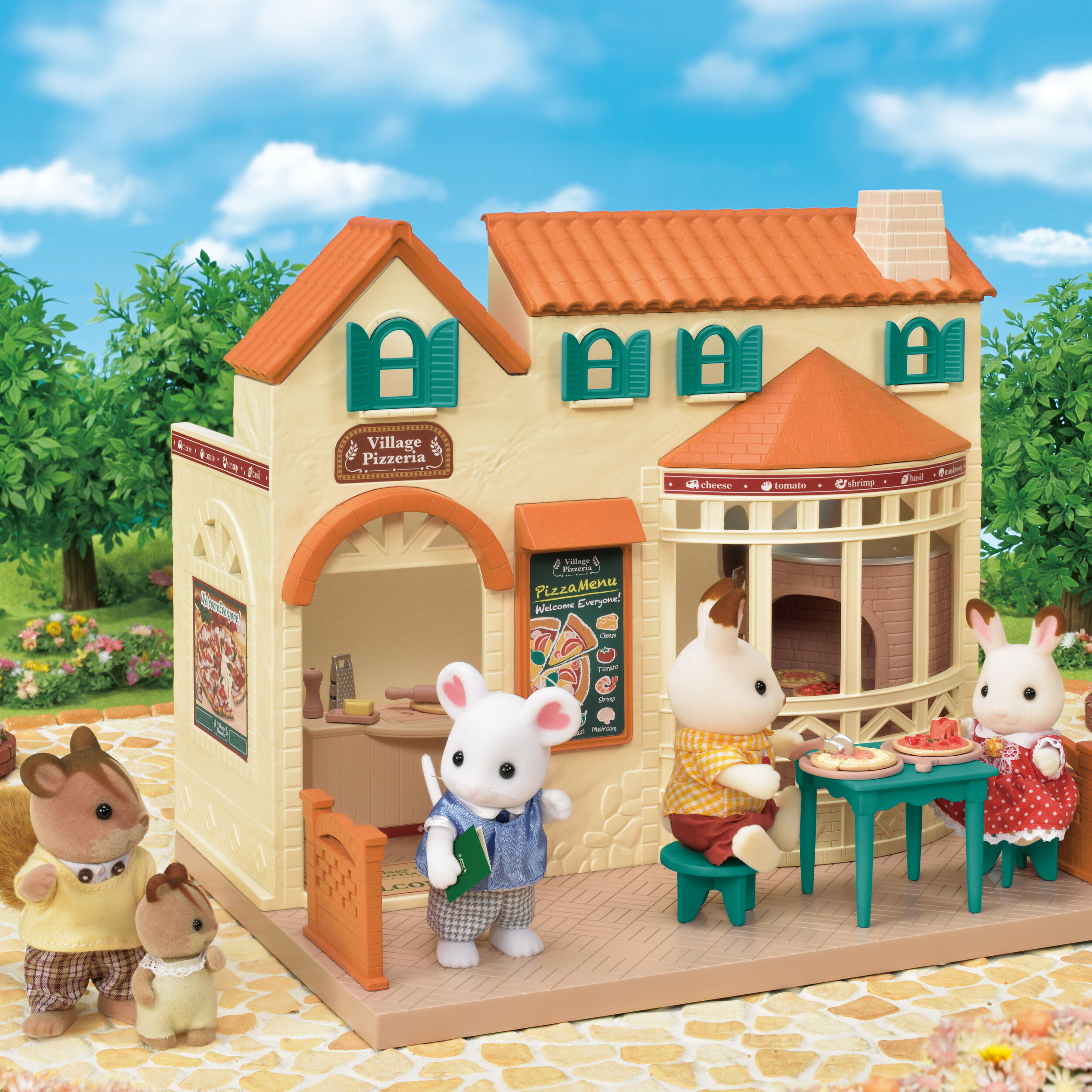 シルバニアファミリー 森のピザ屋さん 小物 人形 家具 まとめて 札幌市