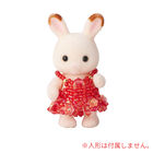 キラキラお花のレッドドレス(赤ちゃん用), hi-res image number 0