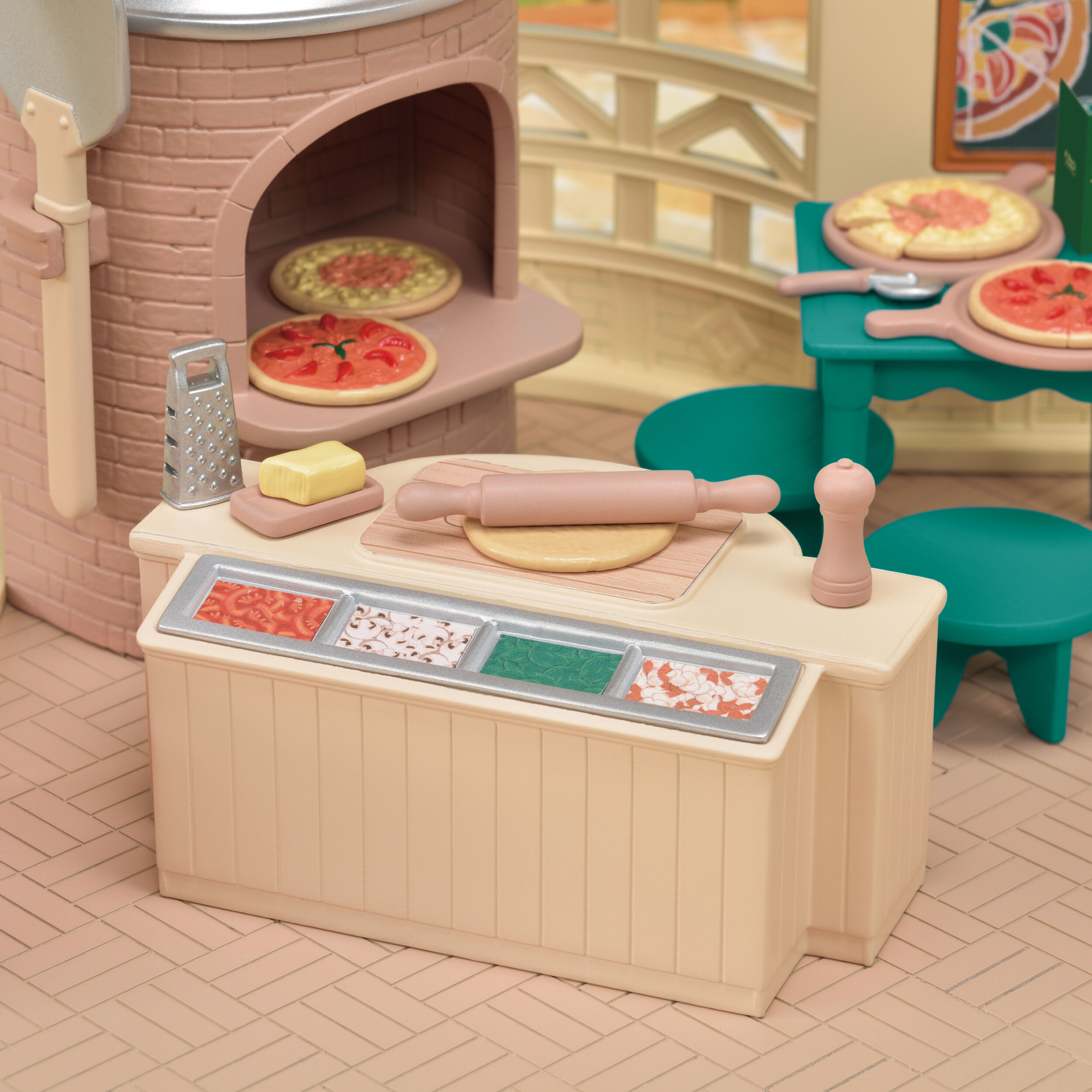 森のピザ屋さん / お店屋さん・お医者さん - シルバニアファミリーオンラインショップ