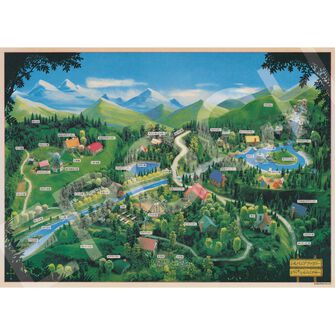 シルバニア村マップ 1986（500P）