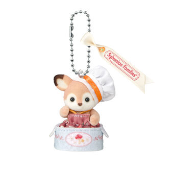 シルバニアファミリーキーチェーン シカの赤ちゃん -ぽかぽかスープ-