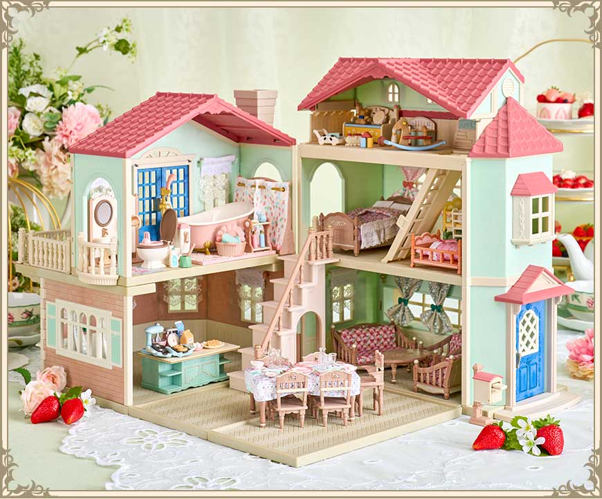 赤い屋根の大きなお家-屋根裏はひみつのお部屋- エレガントデラックスセット