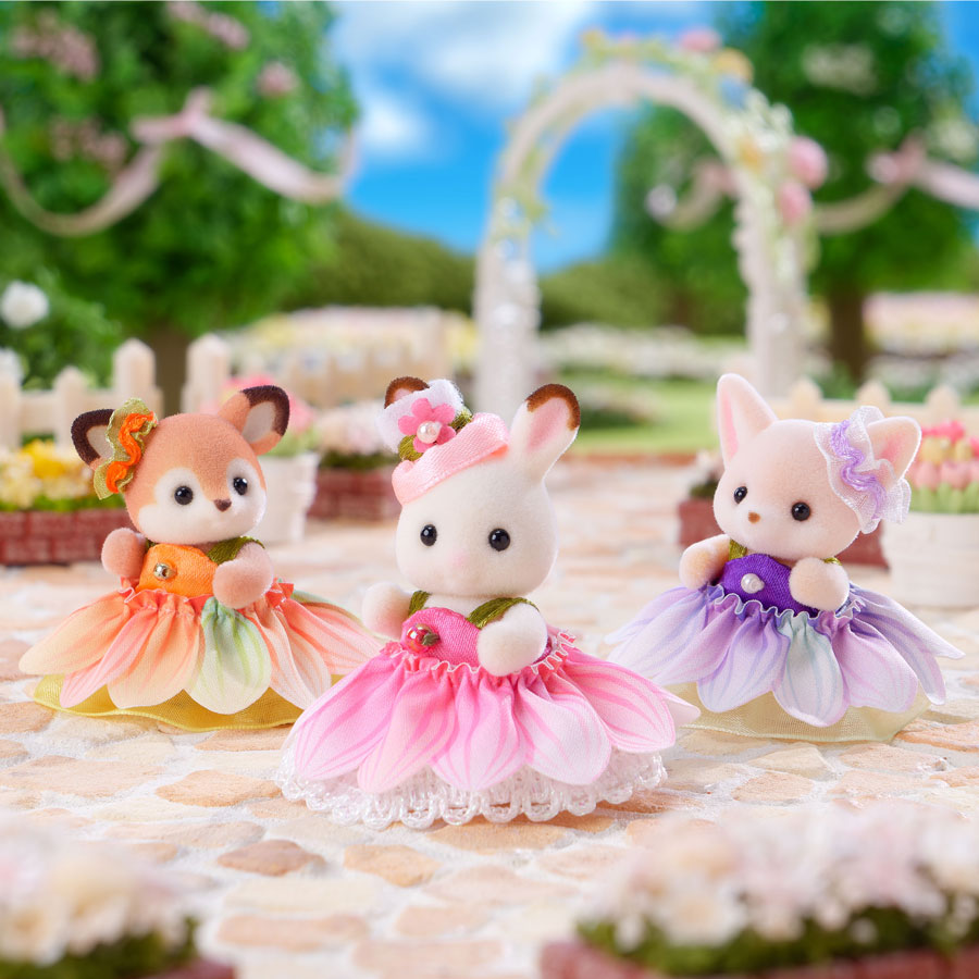 終了】抽選で2名様にオリジナル新商品『赤ちゃんトリオ（お花の