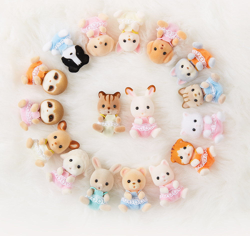 Kawaiiは癒し！シルバニアファミリーのふたごの赤ちゃんたち特集
