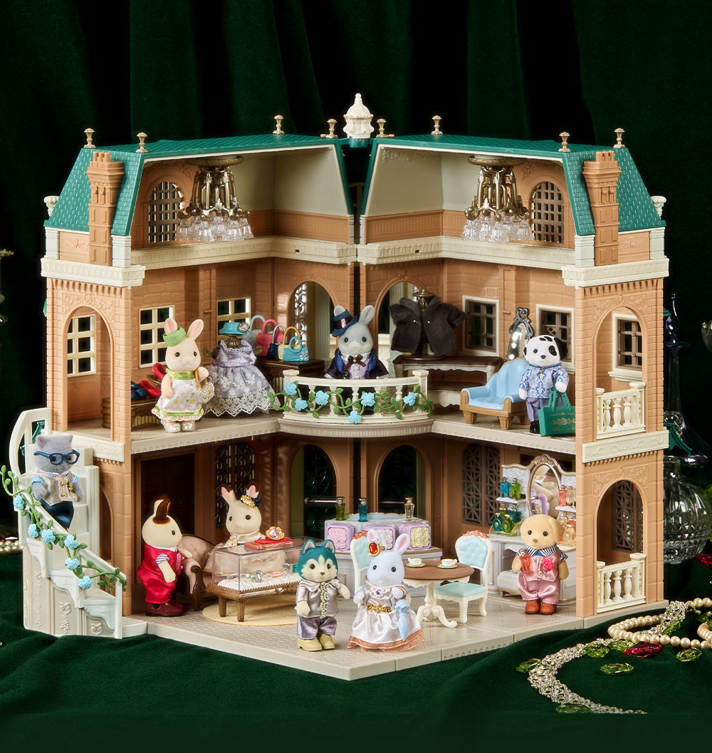 シルバニアファミリー史上、最もラグジュアリーなデパートが登場