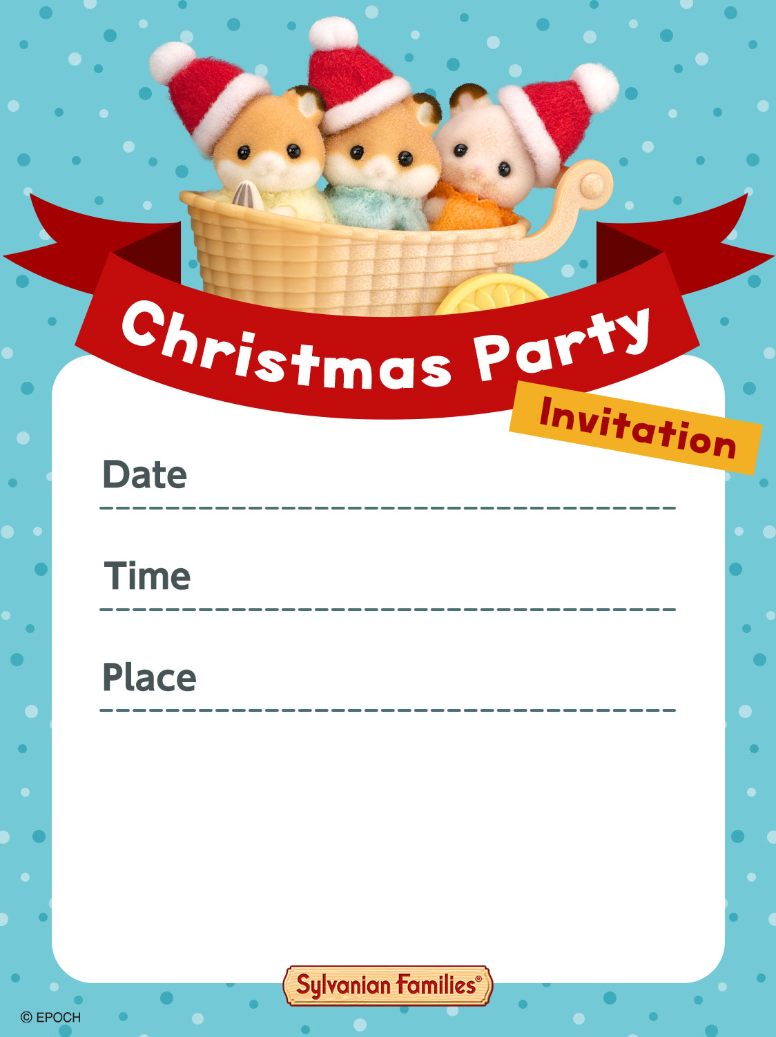 12/16 クリスマス会お知らせカード
