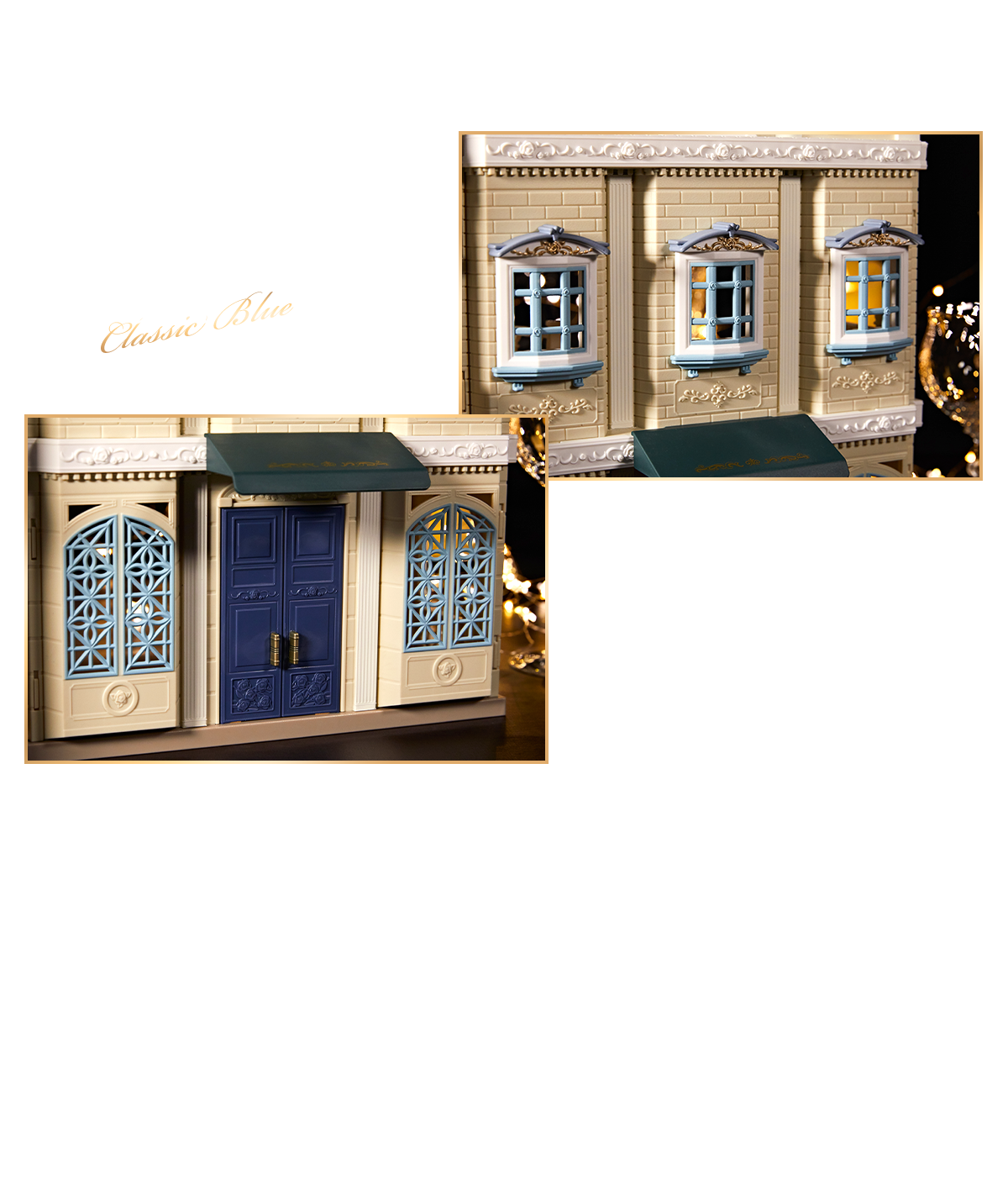 見るものの心を魅了する豪華絢爛な作り。ラグジュアリーな、『街