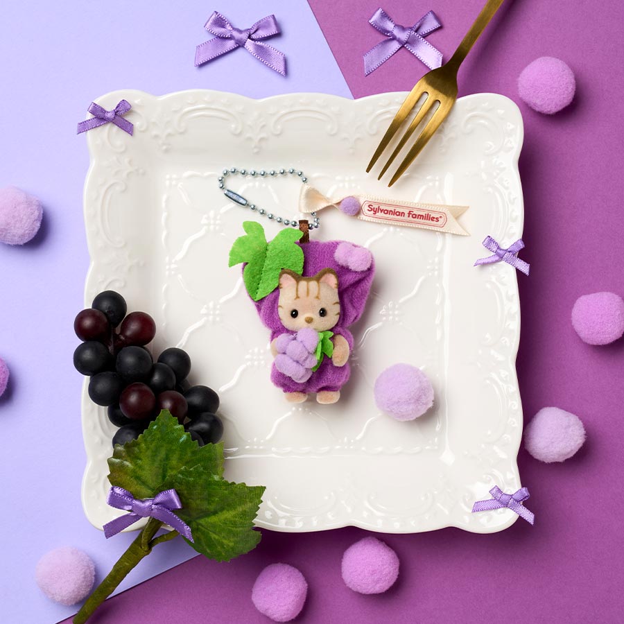 フレッシュなフルーツがいっぱい🎵大人気のキーチェーンシリーズから