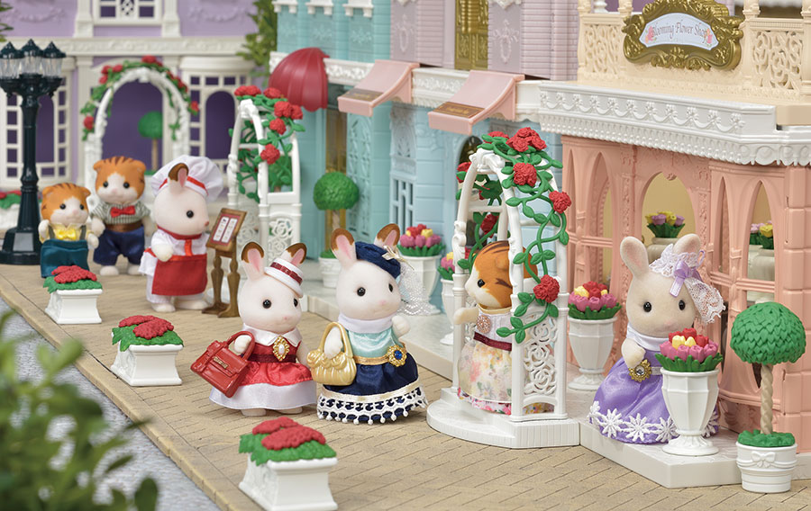 【新品•未開封】シルバニアファミリー⭐️ タウンシリーズ⭐️まとめ売り 大量 の シルバニアファミリー で遊んだよ ✨ タウンシリーズ