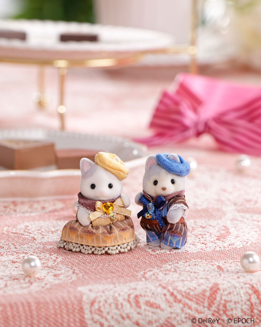 終了】抽選で2名様に新商品『シルバニアファミリー×デルレイ ラテネコ