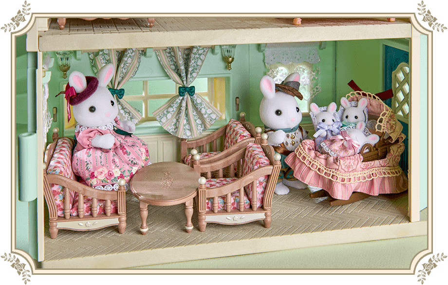 しろウサギファミリー