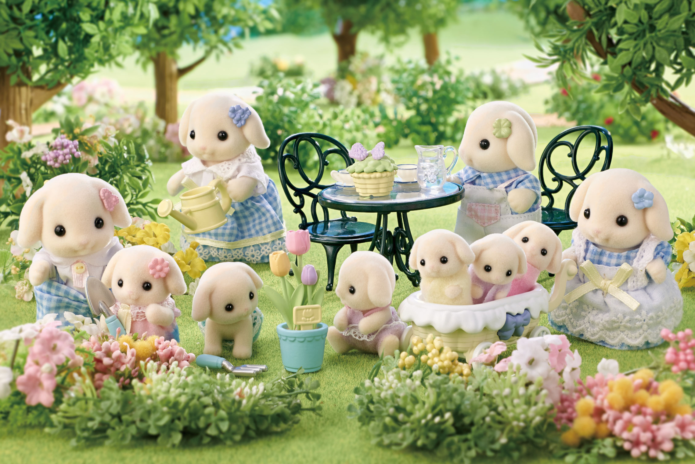 STAFF BLOG☆『たれ耳がかわいい🎶フローラウサギファミリーをご紹介