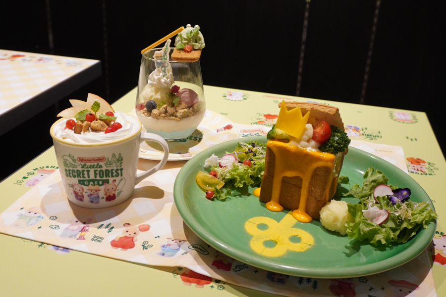 シルバニアファミリー　ブラックカラントカフェ シルバニアファミリー ブラックカラントカフェ Blackcurrant