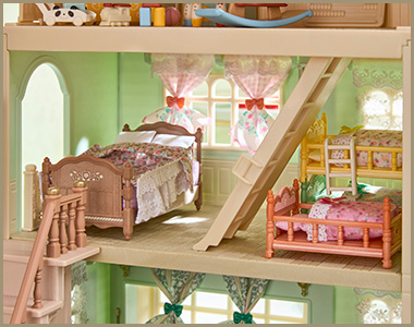 赤い屋根の大きなお家-屋根裏はひみつのお部屋- エレガントデラックスセット