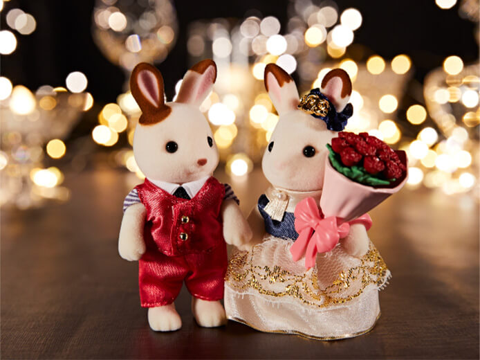 シナモンウサギのお兄さん＆ショコラウサギのお姉さん