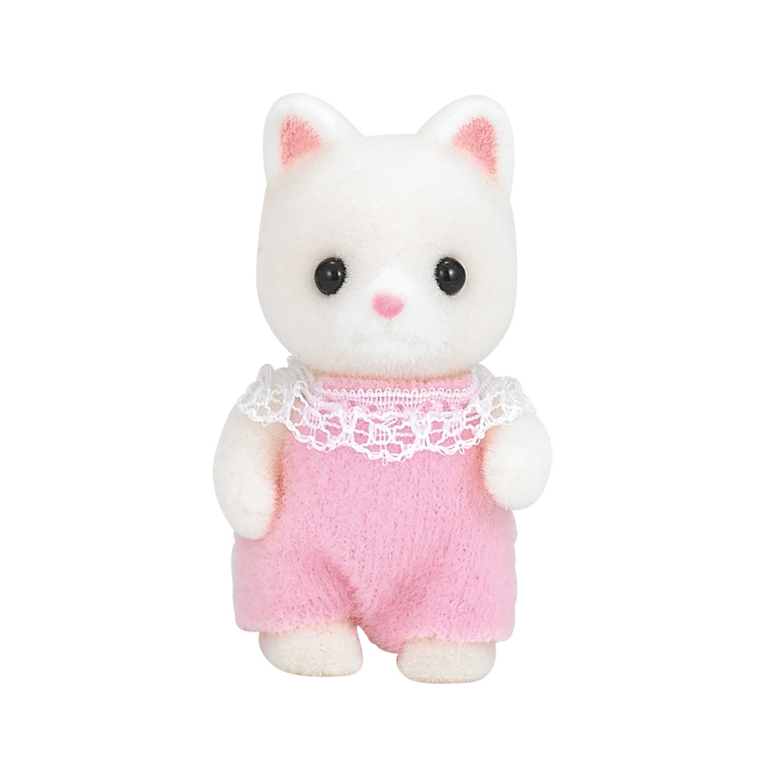 シルバニア　森のマーケット　ネコの赤ちゃん　ホワイトタイプ シルクネコの赤ちゃん / 赤ちゃん - シルバニアファミリーオンライン