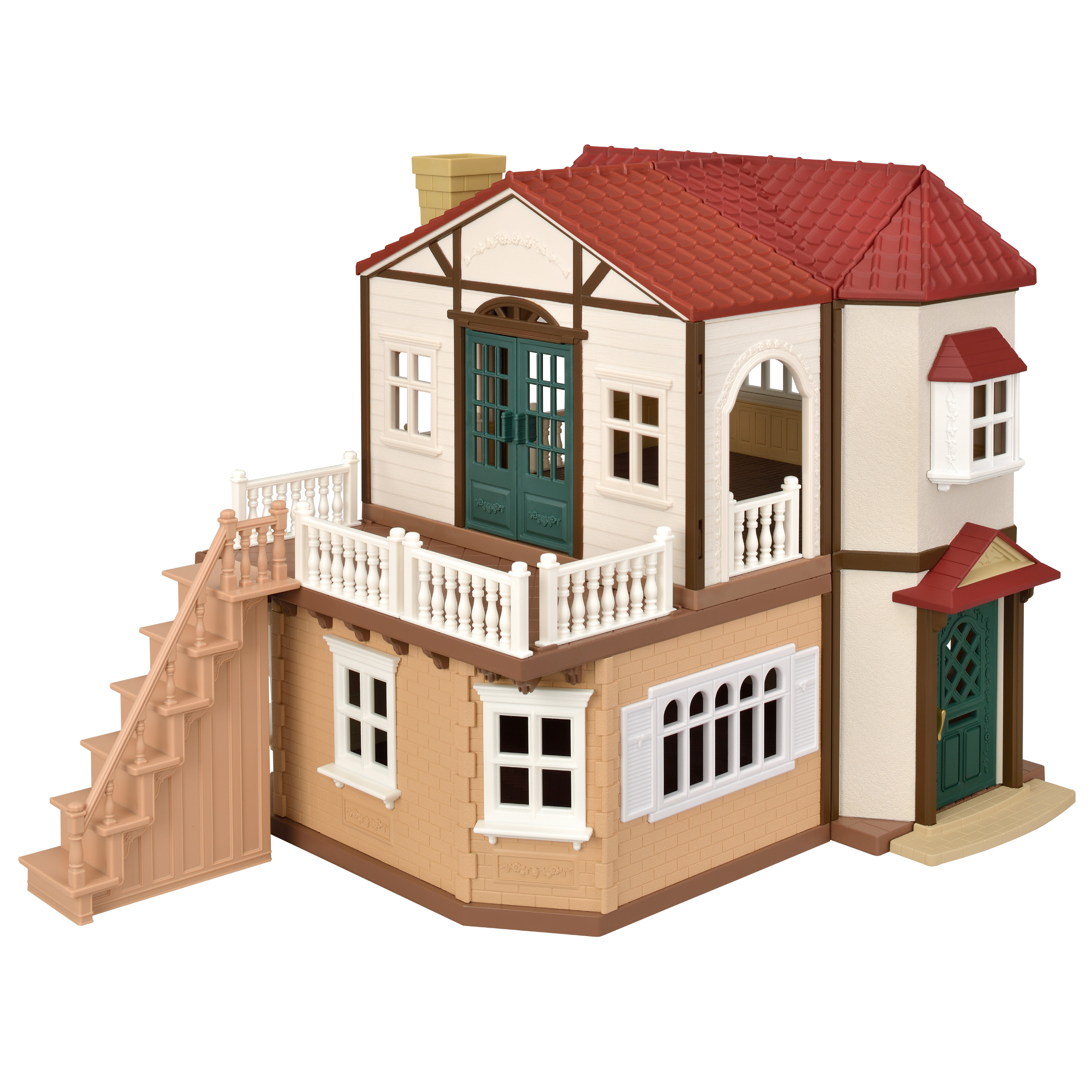 EPOCH◇SylvanianFamily 赤い屋根の大きなお家 クラシックカラー
