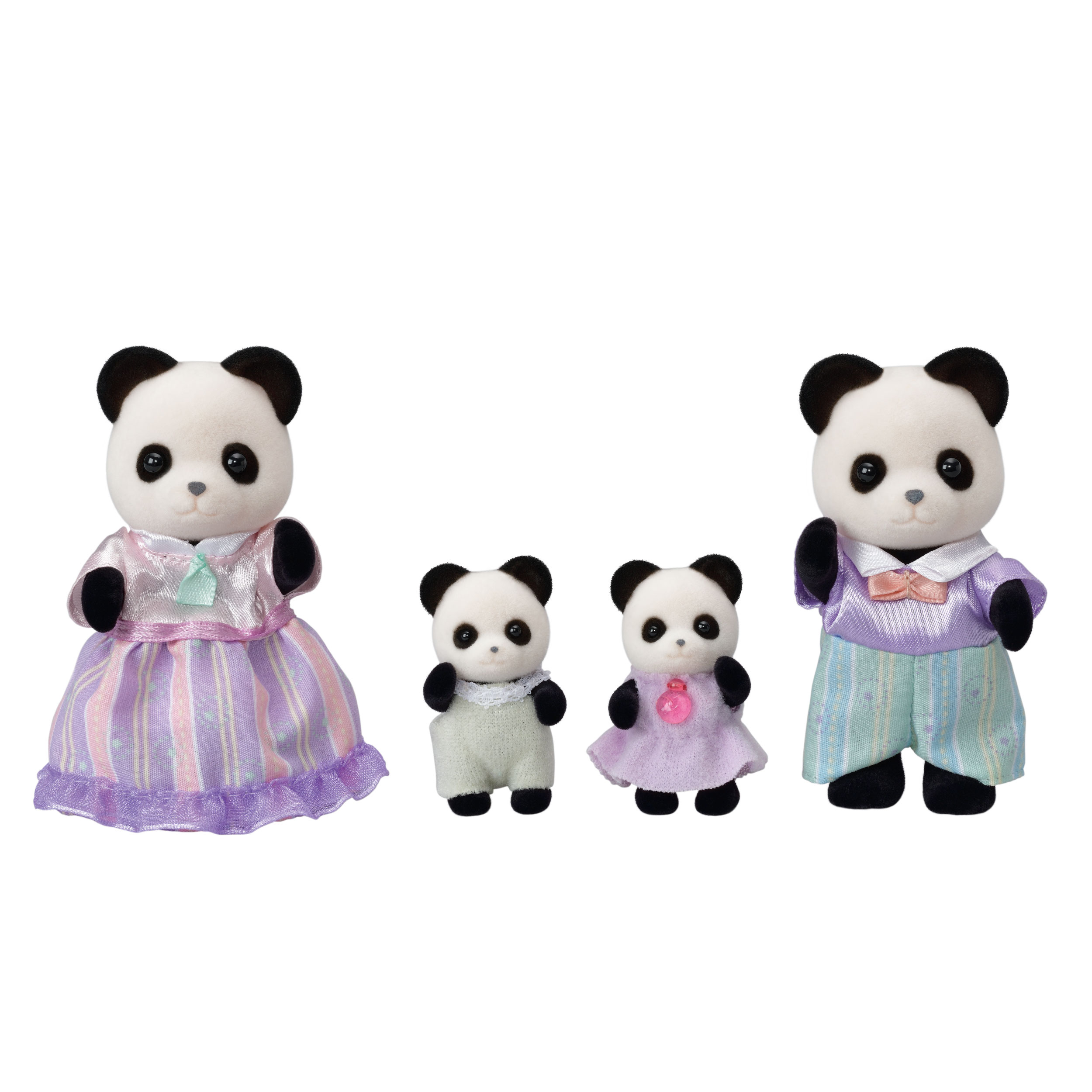 本日限定！パンダファミリー グッズ　セット Amazon | Terra by Battat パンダファミリー フィギュア 4体