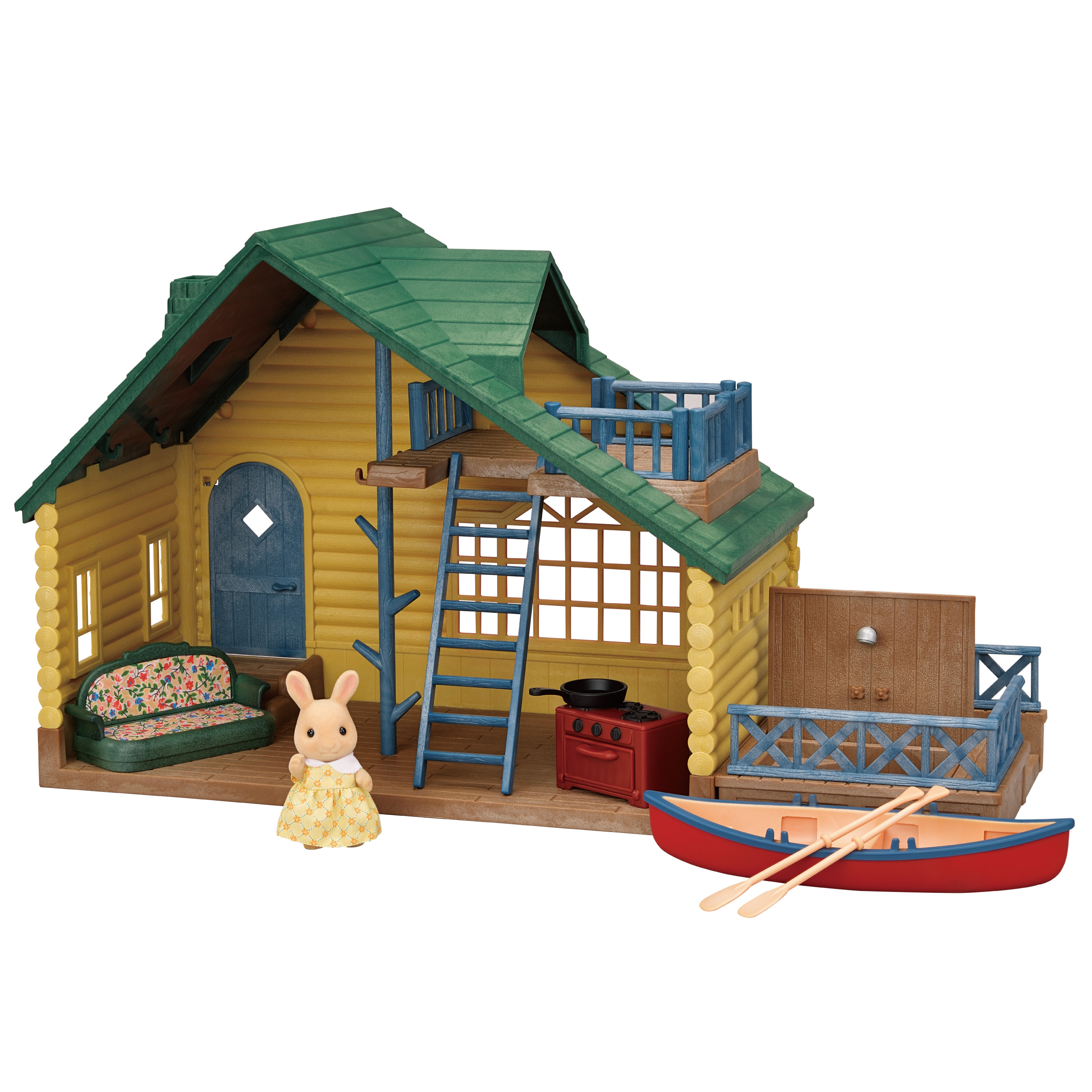 Amazon.co.jp: シルバニア 海外版 ログキャビンギフトセット