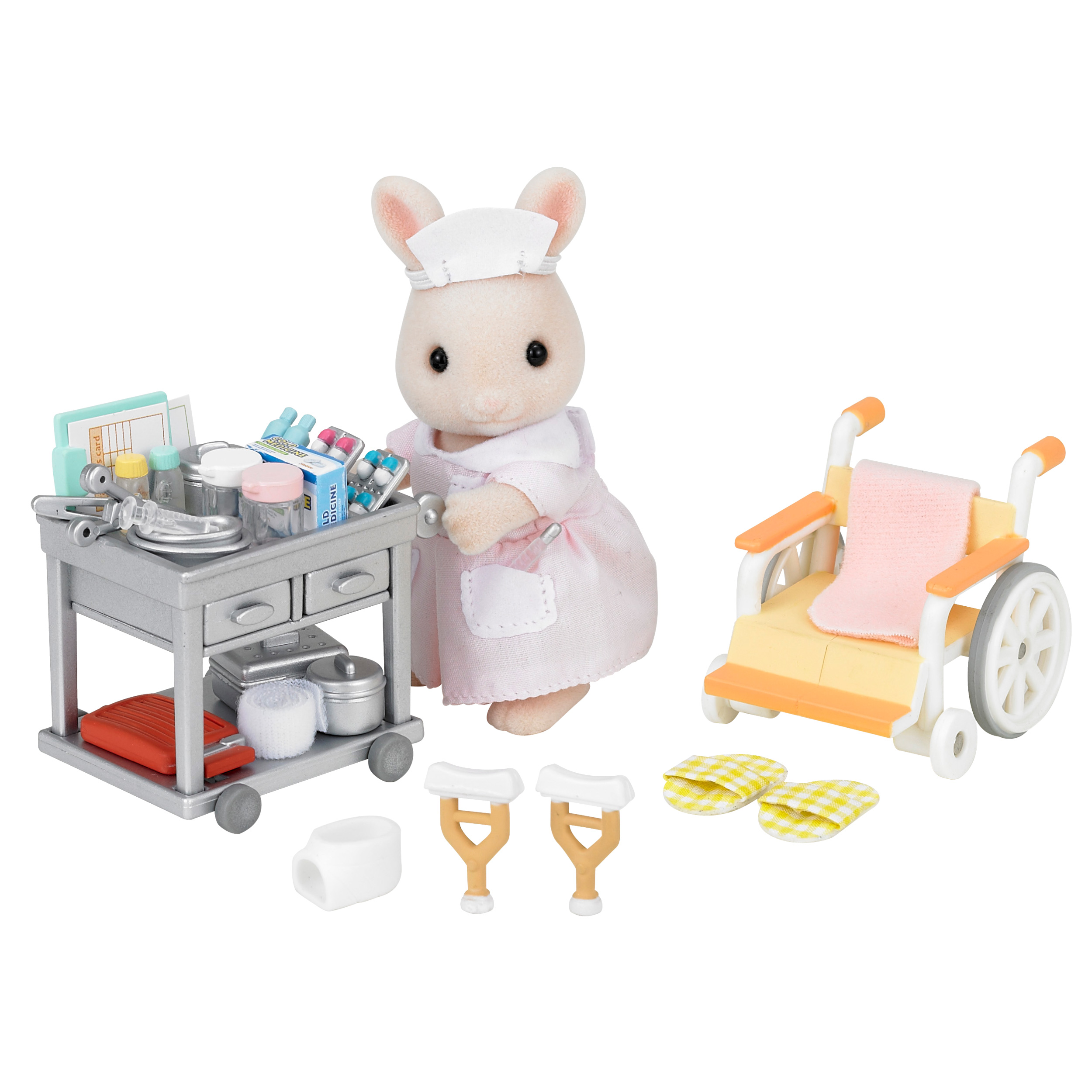 【新品未開封・送料無料】 あこがれナースセット / お店屋さん・お医者さん - シルバニア 医療・衛生
