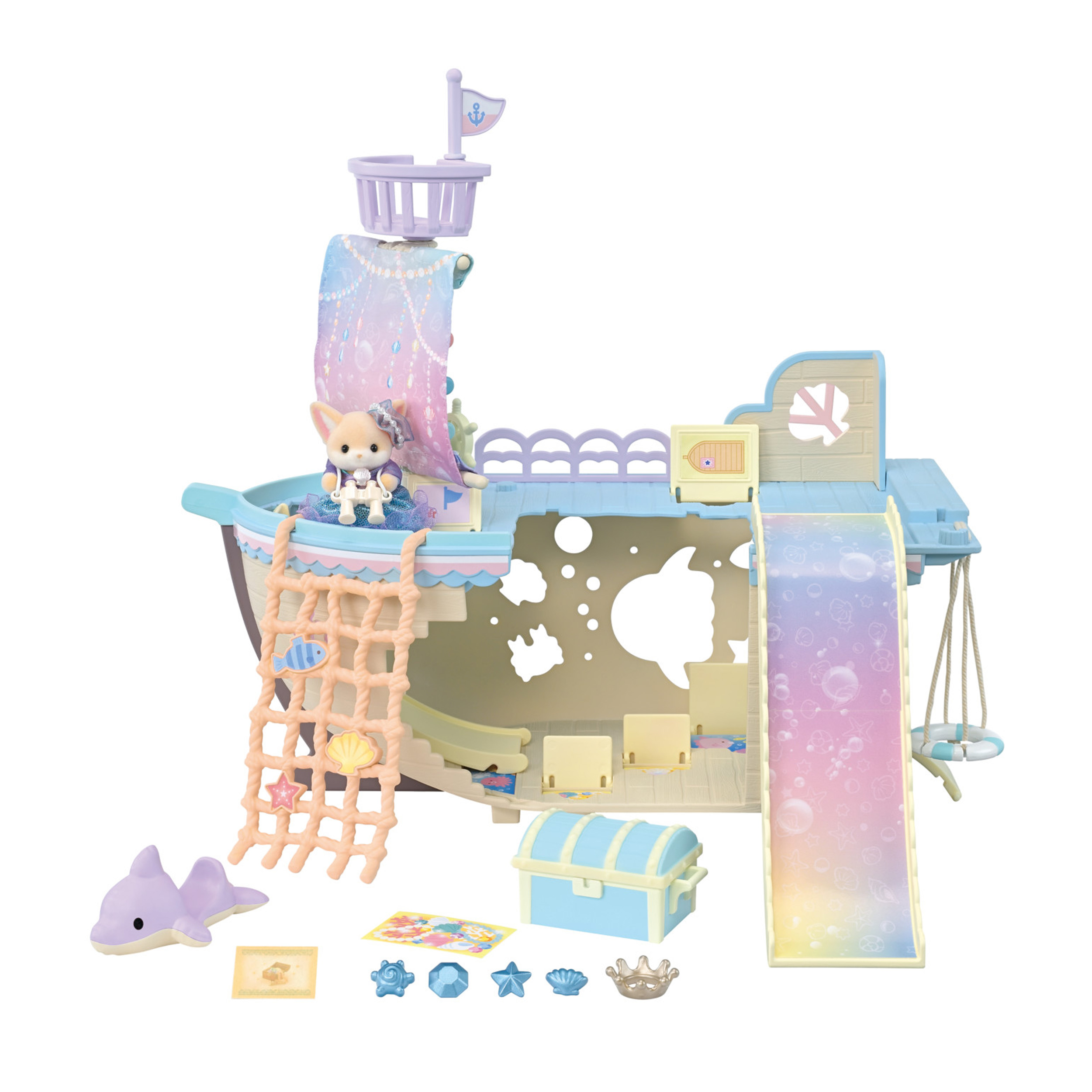 【数量限定】 ゆめいろマーメイドシップ / ゆうえんち - シルバニアファミリー シルバニアファミリー