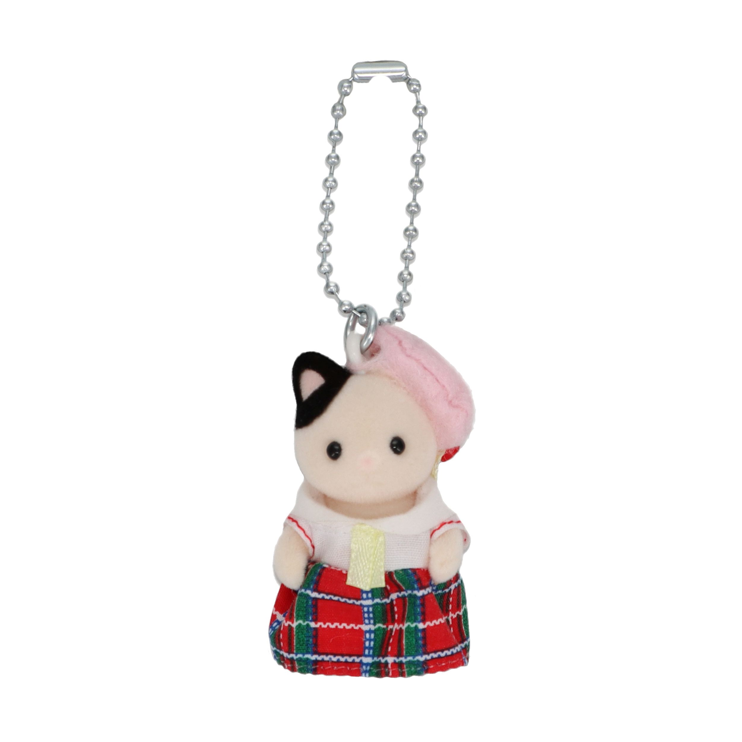 チャコールネコキーホルダー（セーラー服） / 雑貨・生活用品