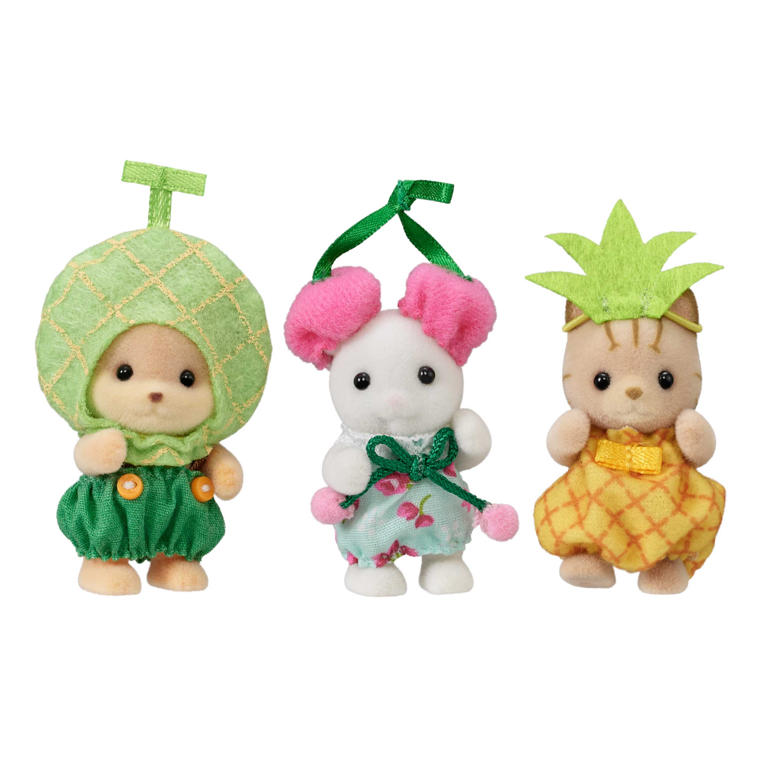 赤ちゃんトリオ（メロン・さくらんぼ・パイナップル