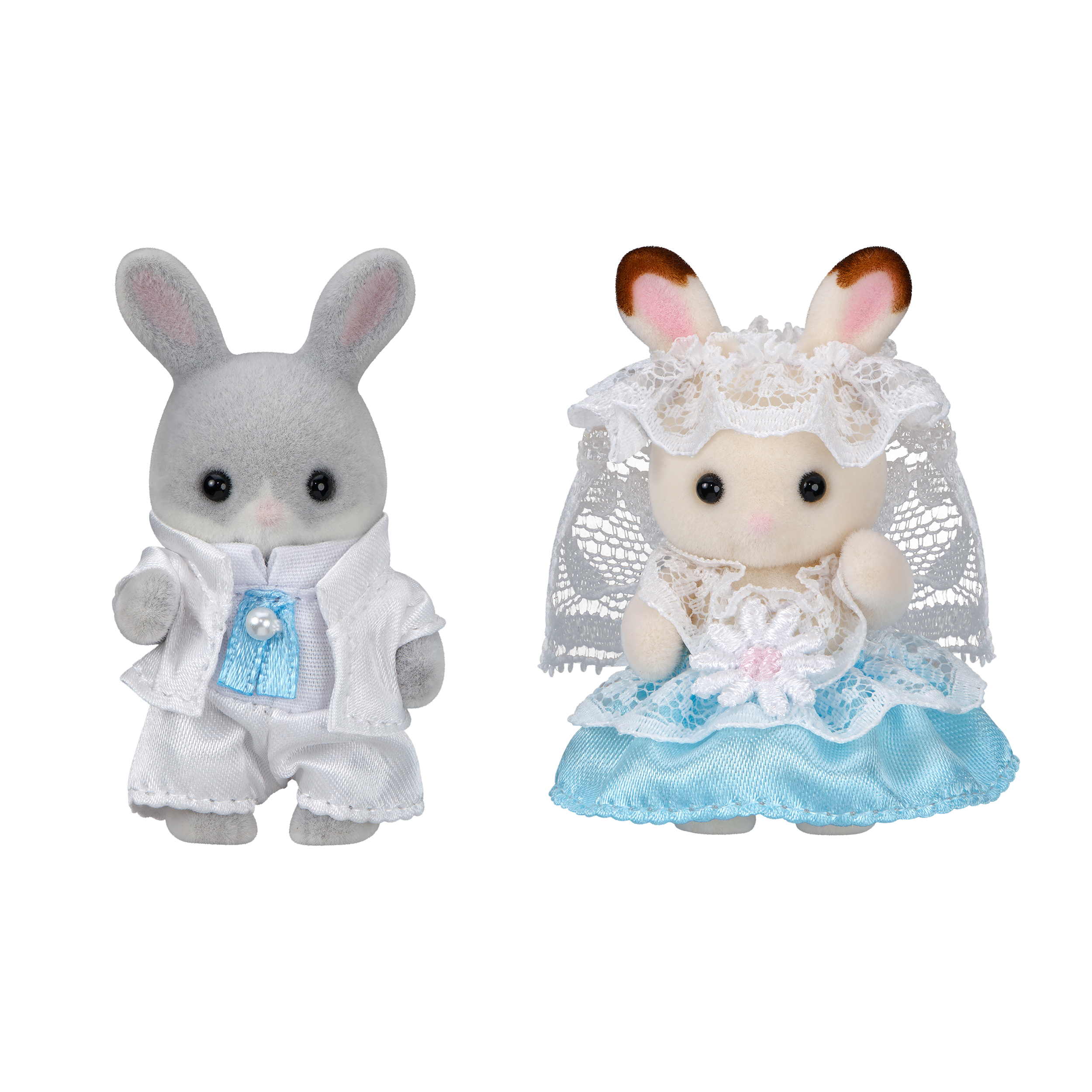 シルバニアファミリー しろウサギの花嫁 ウェディングドレスの